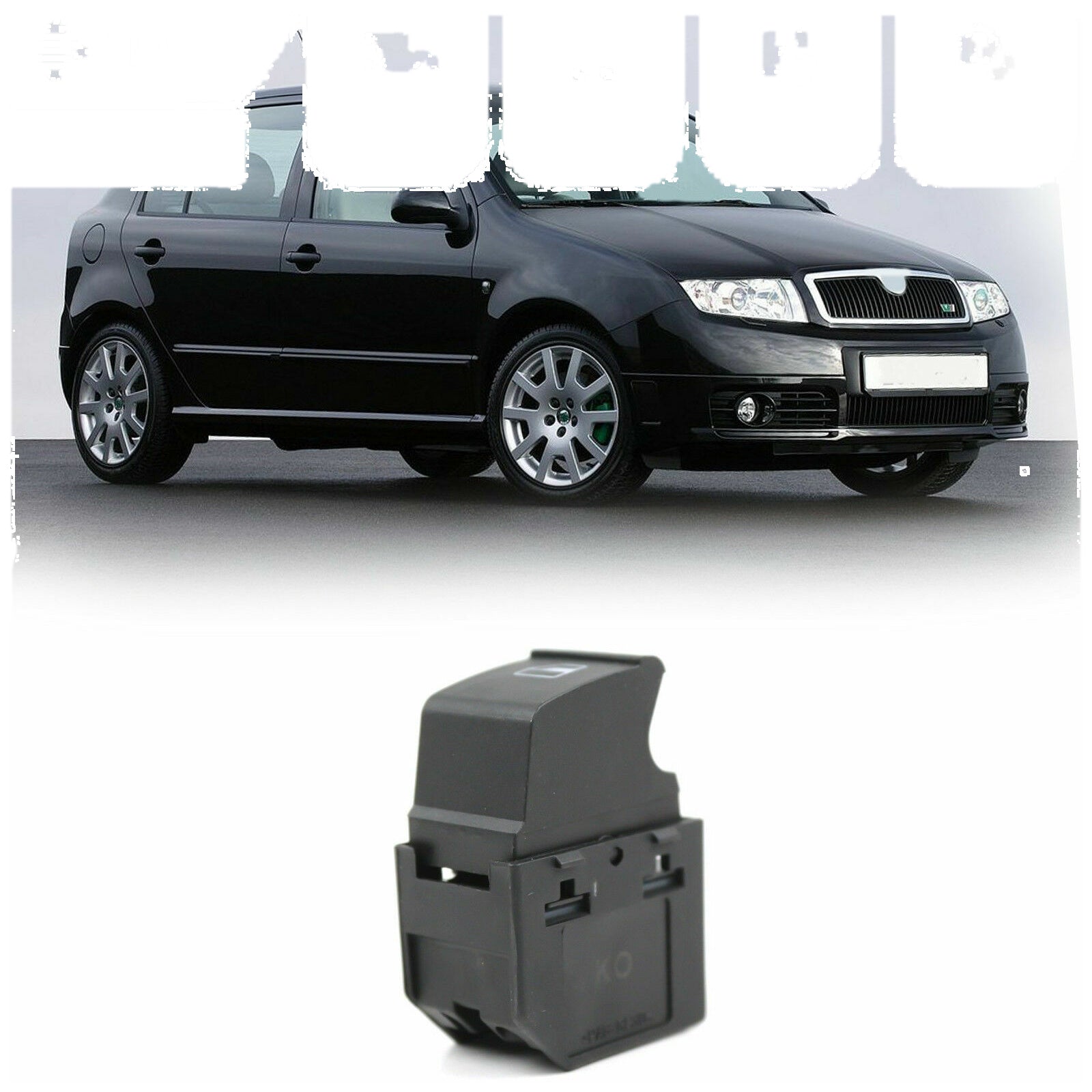 Single Window Control Switch For Skoda Fabia 1999 2008 6Y0959855