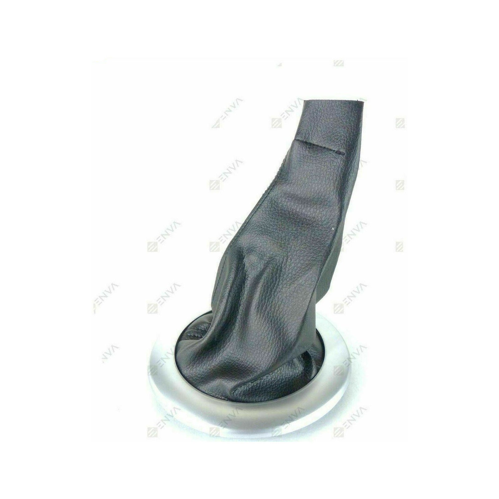Gear Shift Stick Gaiter Black Silver For Renault Megane 2 2003 2008 8200454976