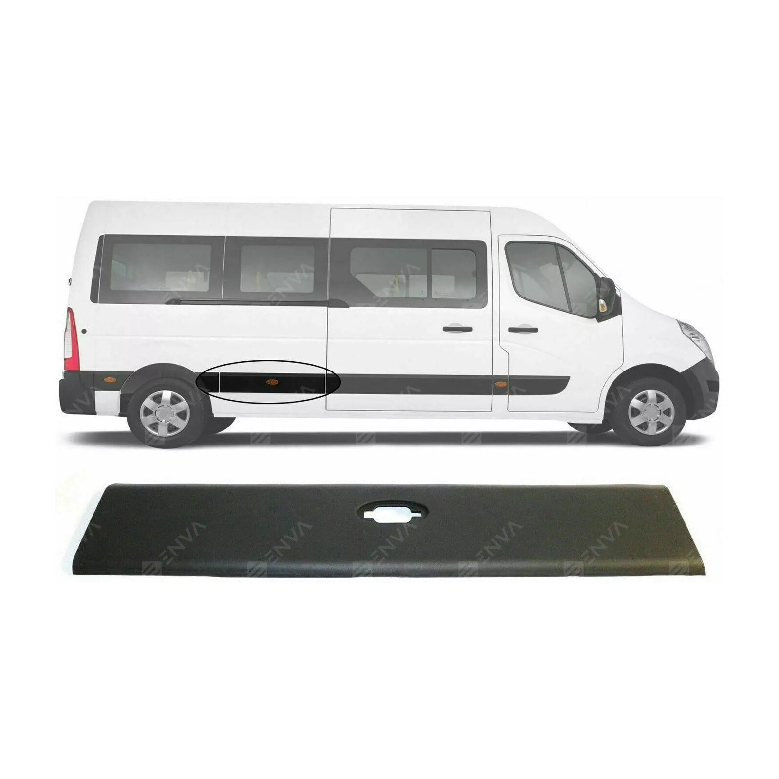 For Renault Master 10 16 Side Moulding Strip Rear Panel Right Or Left 768F20003R