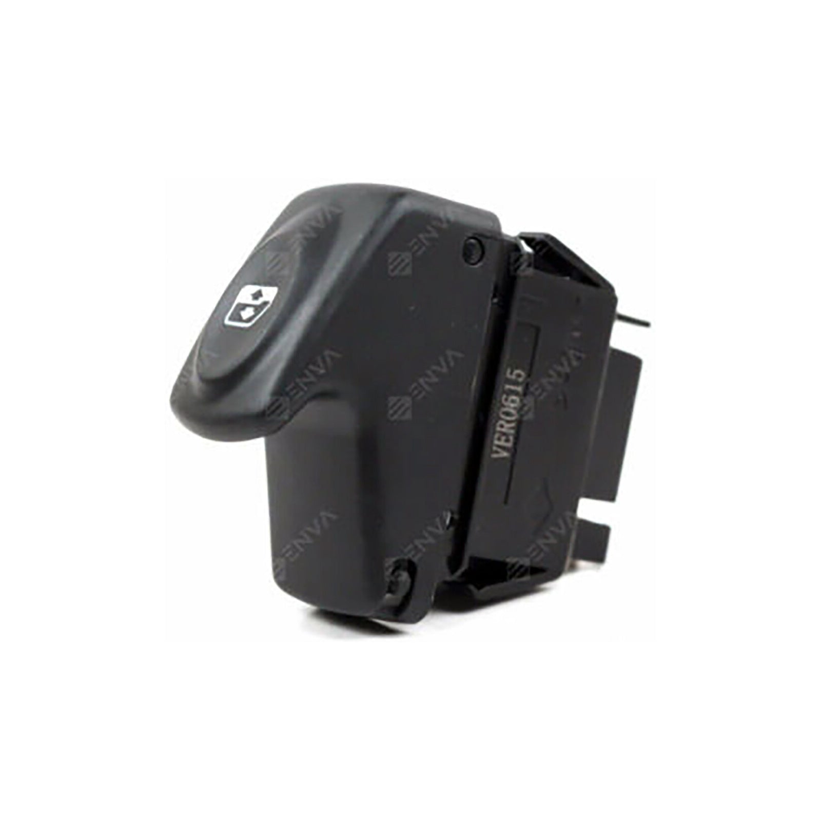 For Renault Clio 1998-2005 Single Electric Window Control Switch 6 Pin Black