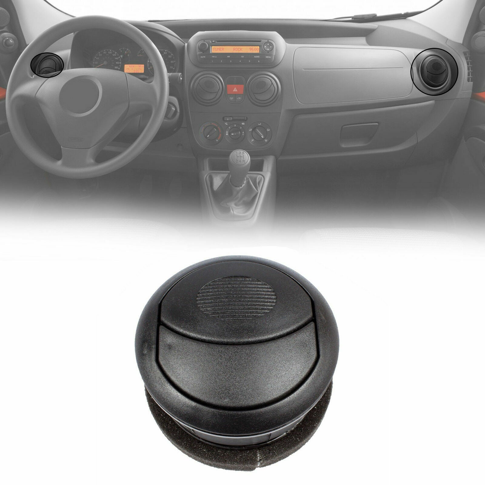 For Citroen Nemo 08 17 Heating Ventilation Diffuser Single Right Or Left Side