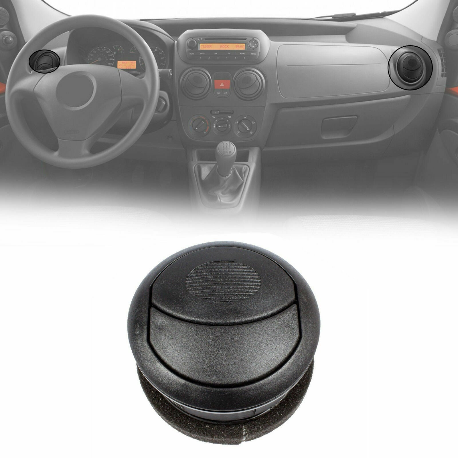 Heating Ventilation Diffuser Single Right Or Left For Peugeot Bipper 2008 2017