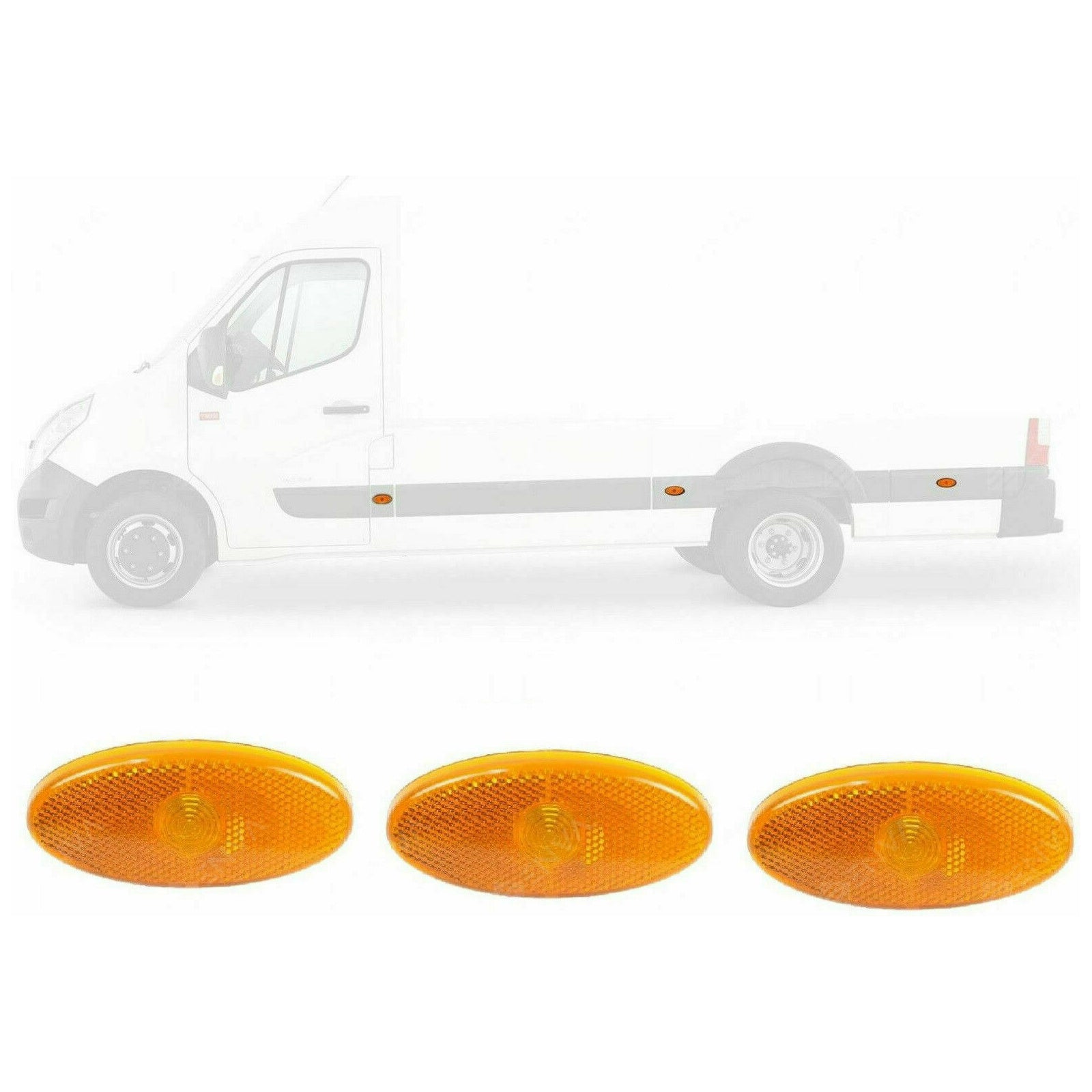 Right Or Left Side Side Marker Light Lamp 3X For Opel Vauxhall Movano 2010 On