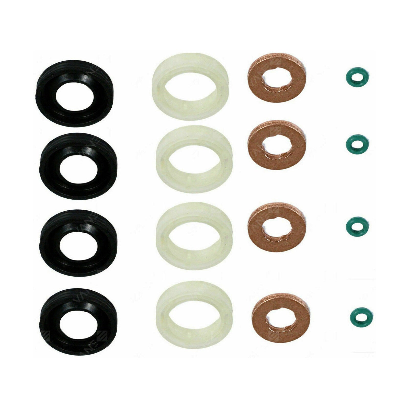 For Ford Fiesta Focus 1.6 TDCi Fuel Injector Seal Washer O-Ring Protector Set