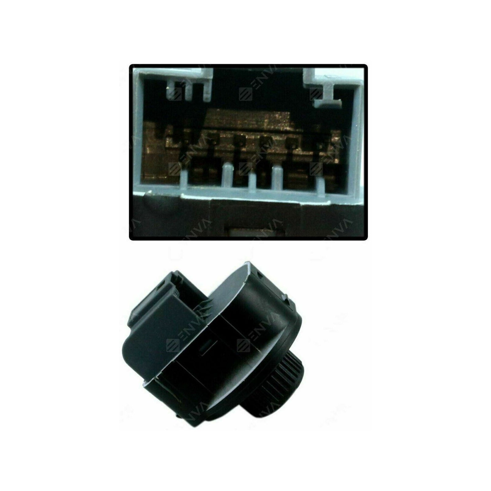Electric Wing Mirror Control Switch for Skoda Octavia 2006 on 1Z1959565D