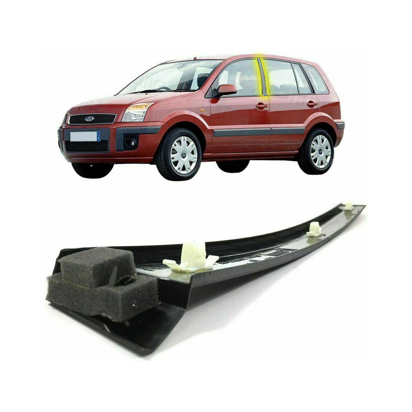 Front Left Door Pillar Trim Panel for Ford Fusion 2002-2013 7N11N20899AA