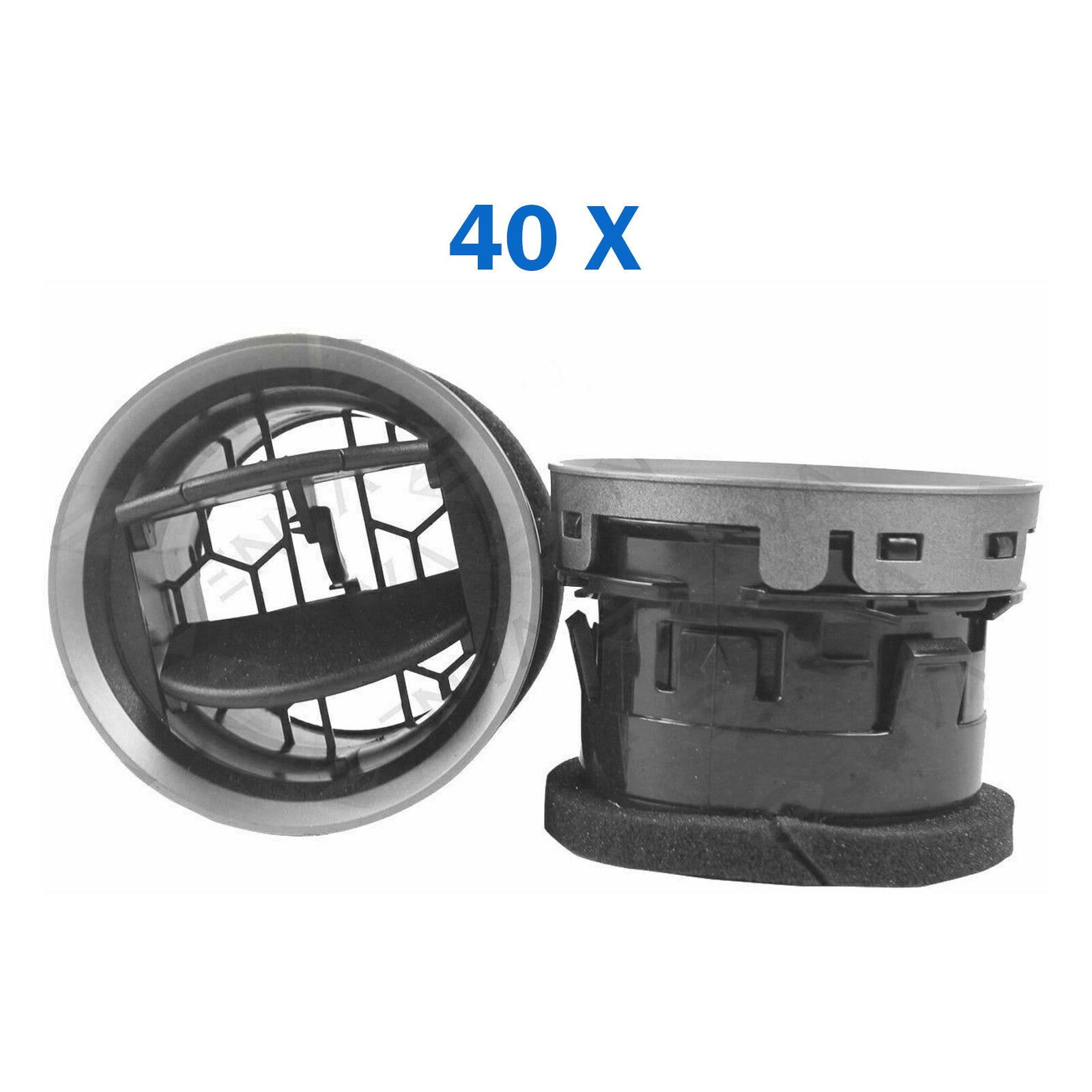 40X Internal Air Vent Grille Diffuser For Ford Fiesta 2006 2016
