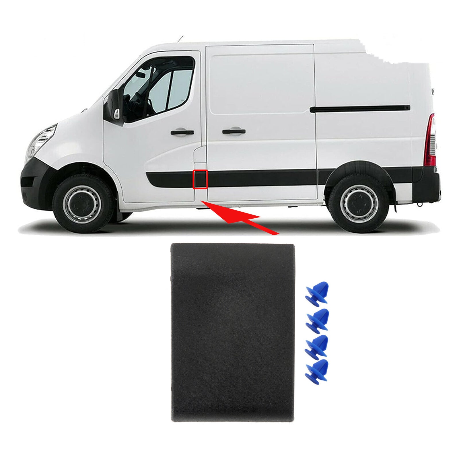 Left Central Trim Moulding Panel For Renault Master Mk3 2010 2016 768190129R