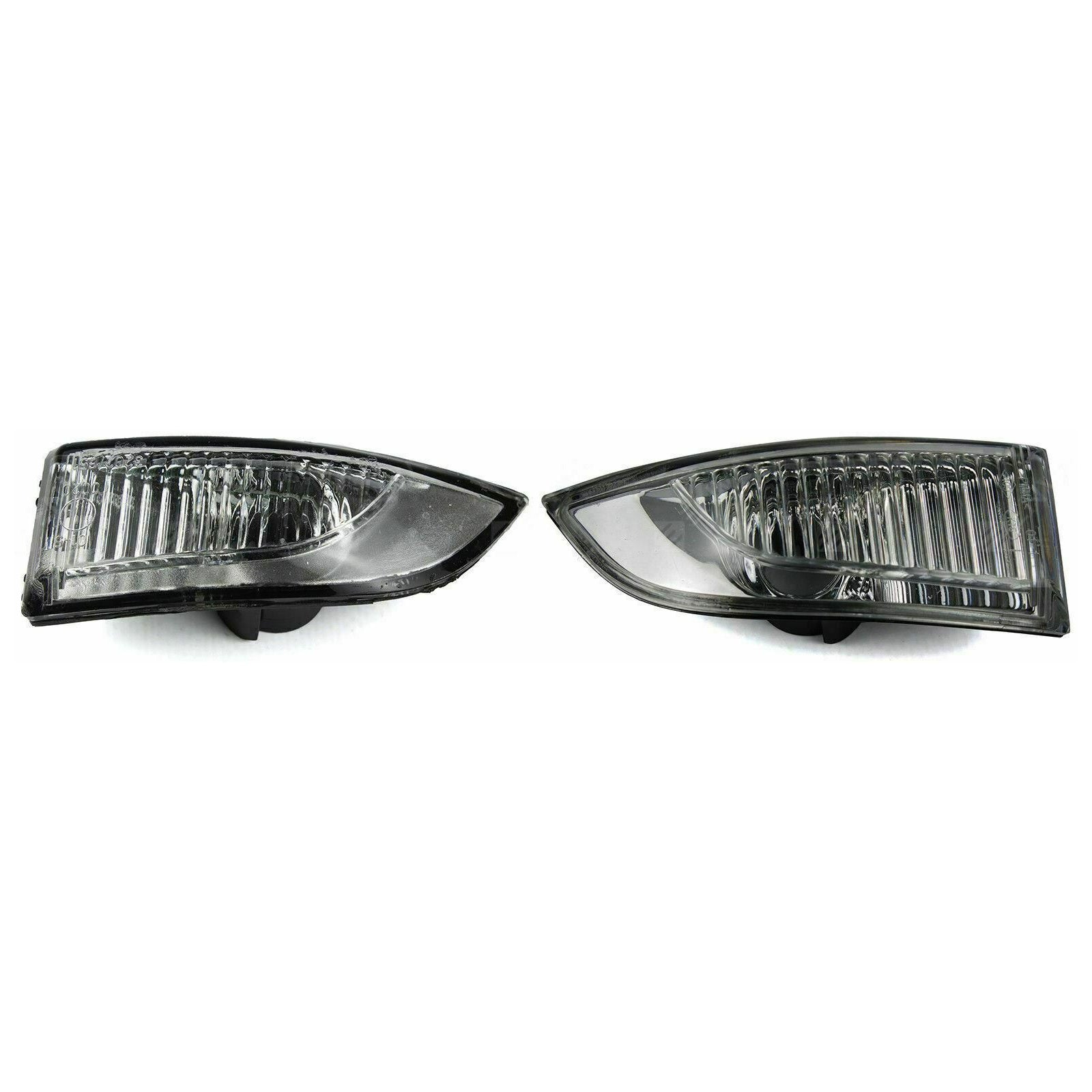 Pair Wing Mirror Indicator Lenses for Renault Laguna MK III, Fluence, Scenic III