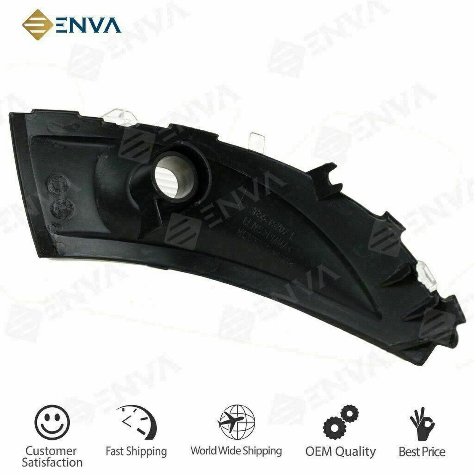 Pair Wing Mirror Indicator Lens Right and Left Side For Renault Clio Mk4 2012-On