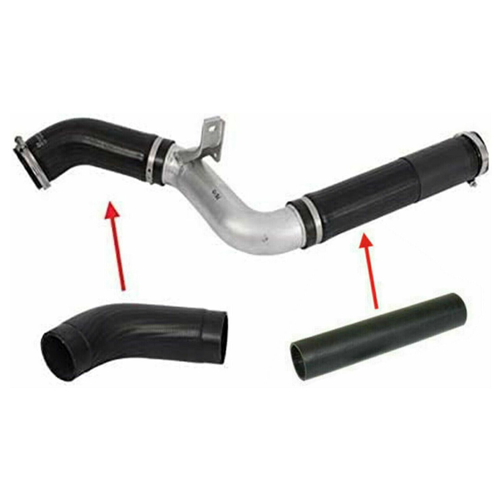 Left Intercooler Turbo Hose Pipes Set For Vauxhall Antara Chevrolet 2.2 22737400