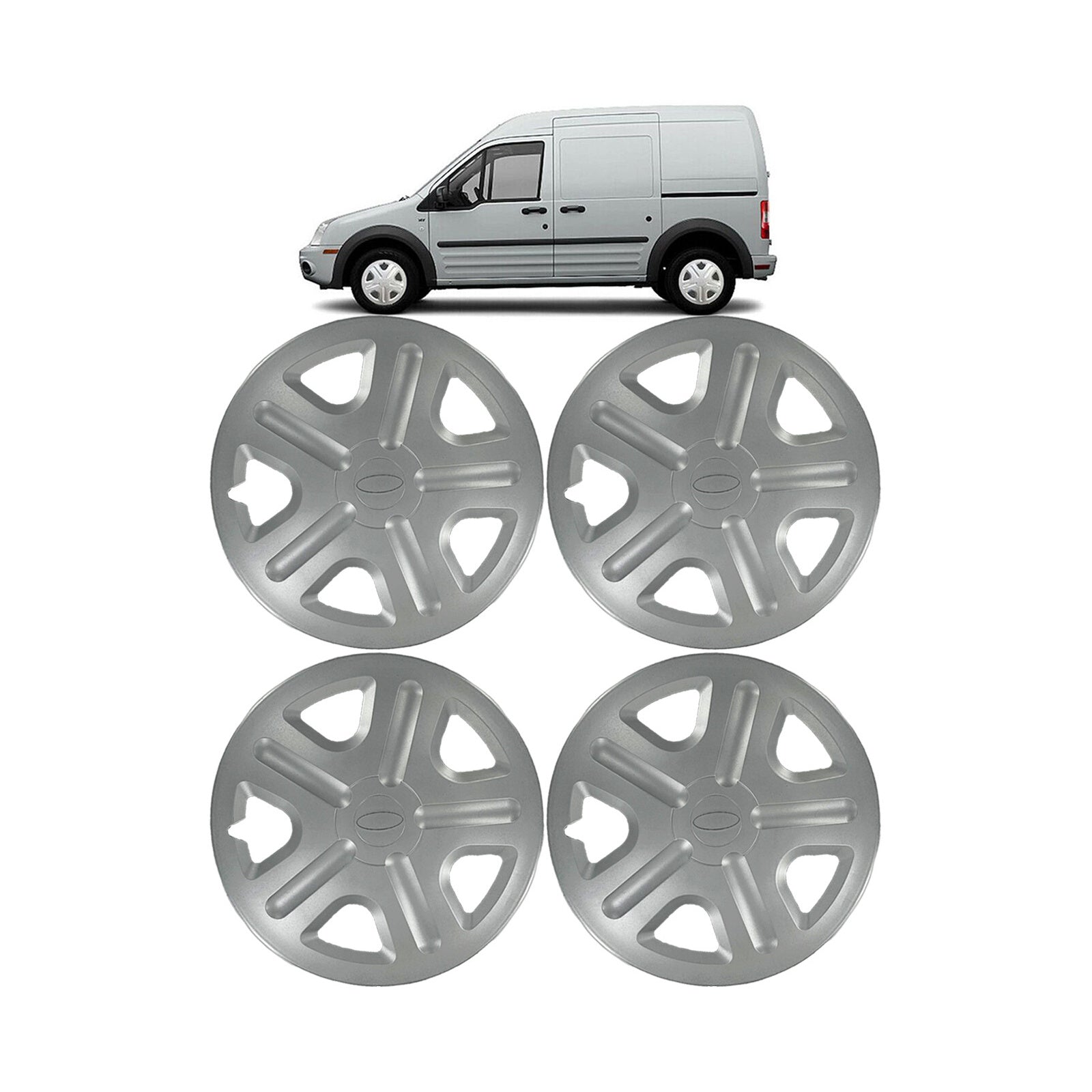 4 X 15 Wheel Trim Cover Hub Cap For Ford Transit Connect 2002 2009 4426033