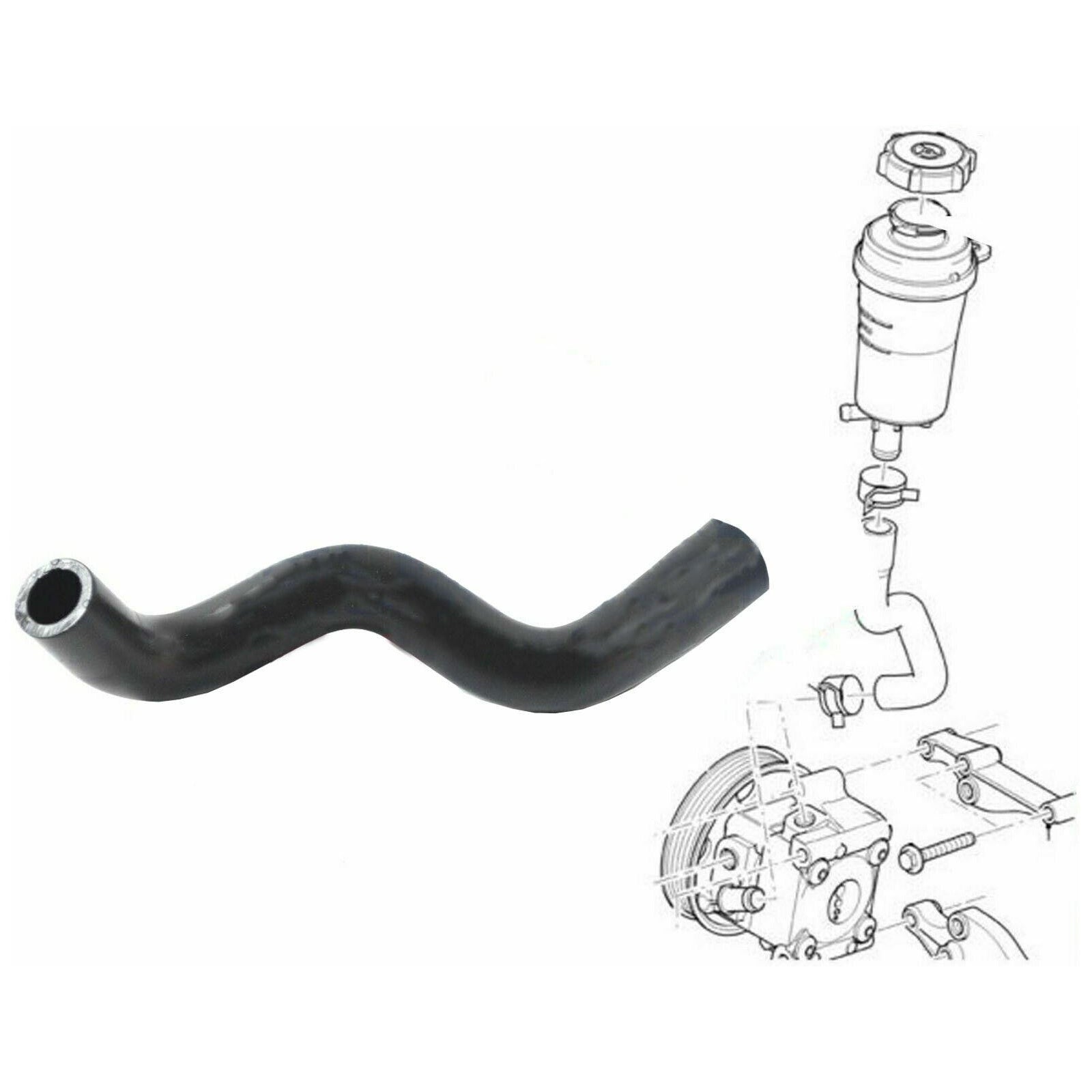 Reservoir To Power Steering Pump Hose Pipe Fits For Ford Focus 1.4 1.6 P 03 11