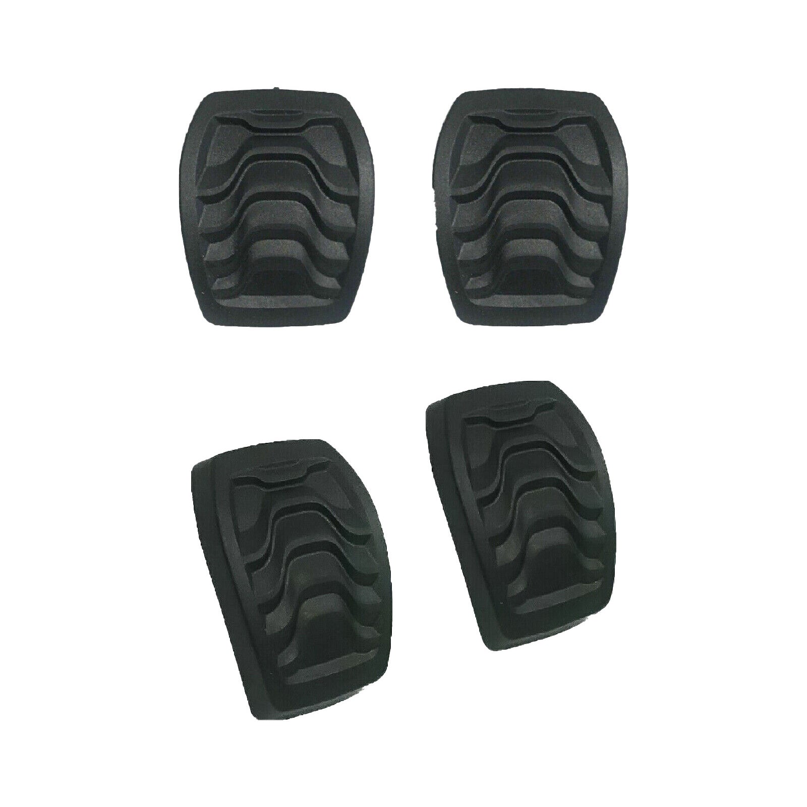 2x Brake Clutch Pedal Rubbers For Ford Transit Mk8 Courier Tourneo 1826229
