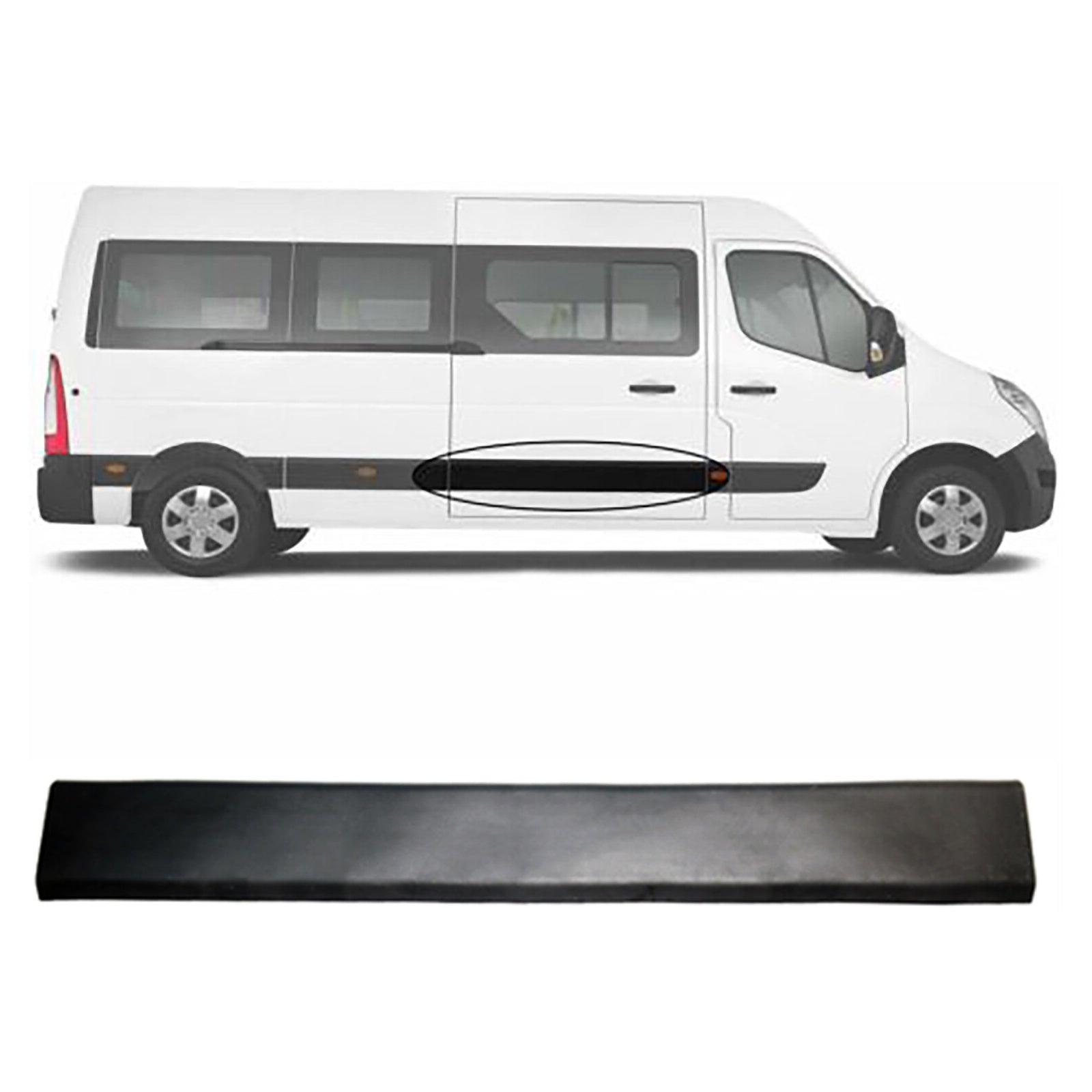 Side Door Moulding Strip Panel Right Or Left Opel Vauxhall Movano 2010 2016