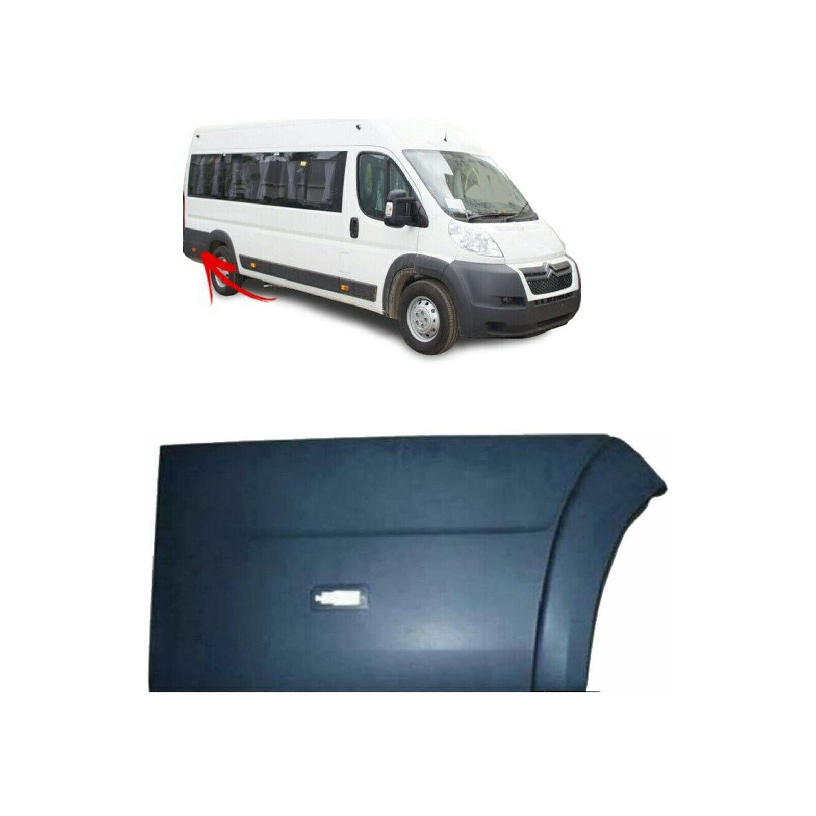 For Fiat Ducato Citroen Relay Peugeot Boxer Moulding Trim Panel Rear Right