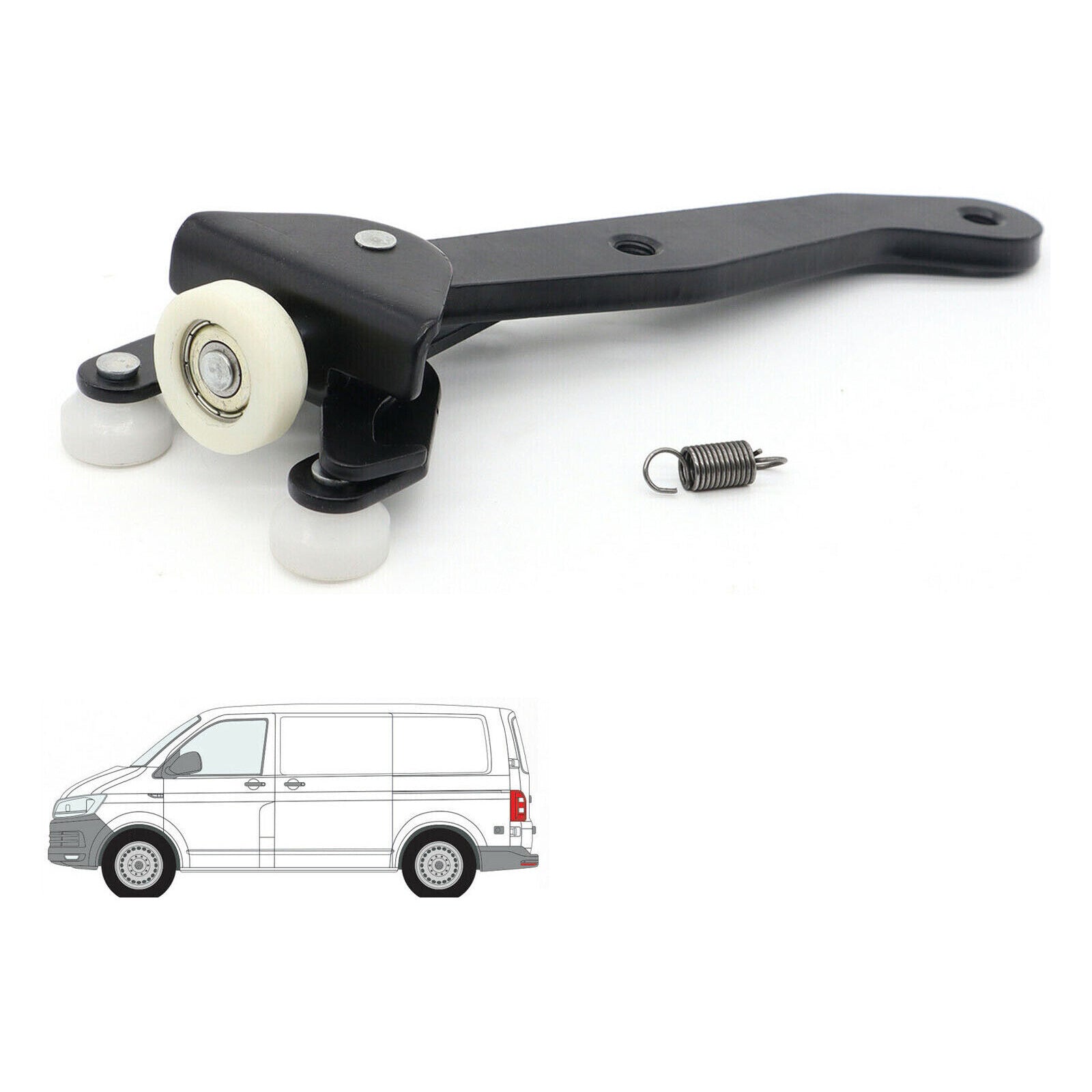 Sliding Door Roller Guide Left Hinge Bottom For Vw Transporter T5 7H0843397