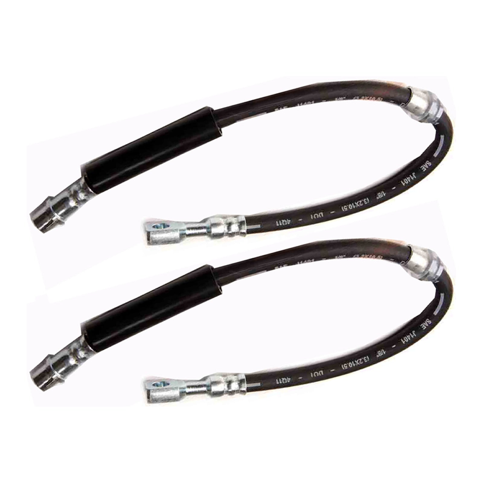 2X Front Brake Hose Pipe Line Vauxhall Astra H MK5 Meriva B Zafira B 13136715