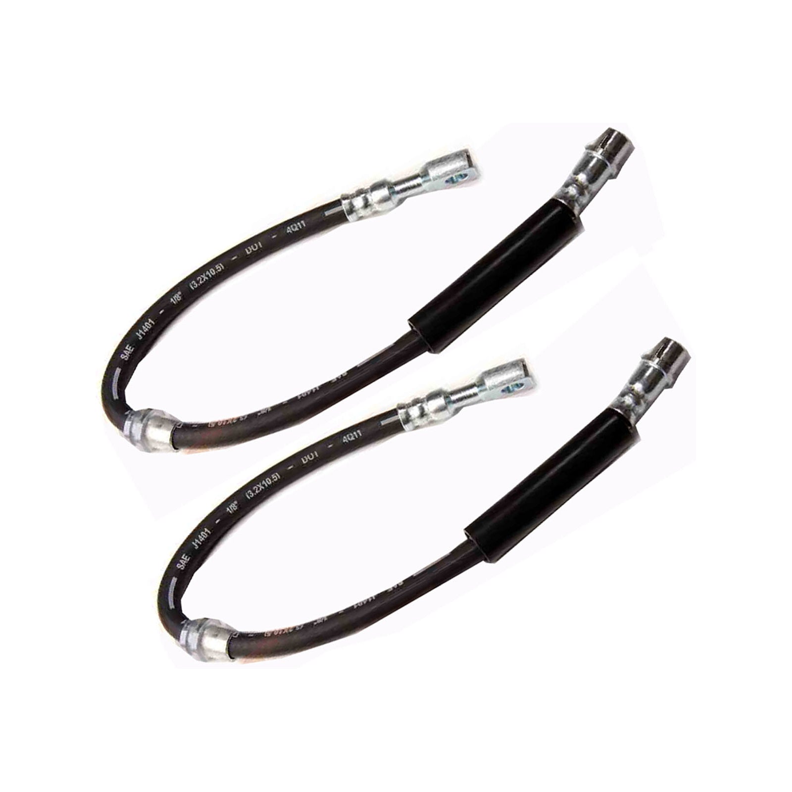 2X Front Brake Hose Pipe Line Vauxhall Astra H MK5 Meriva B Zafira B 13136715