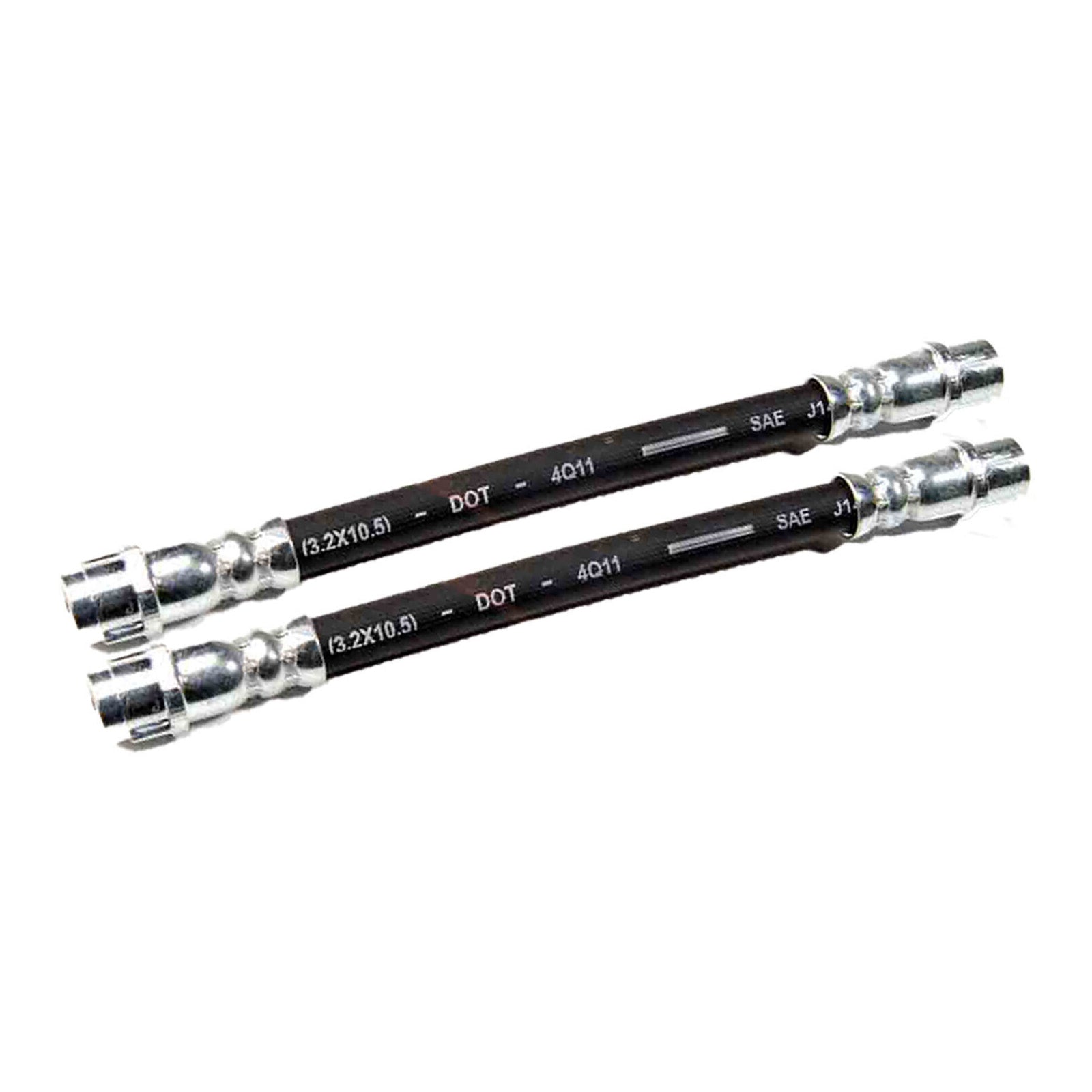 For Audi A3 Skoda Octavia Seat Leon Ibiza L R 2X Rear Brake Hose Lines 1J0611775