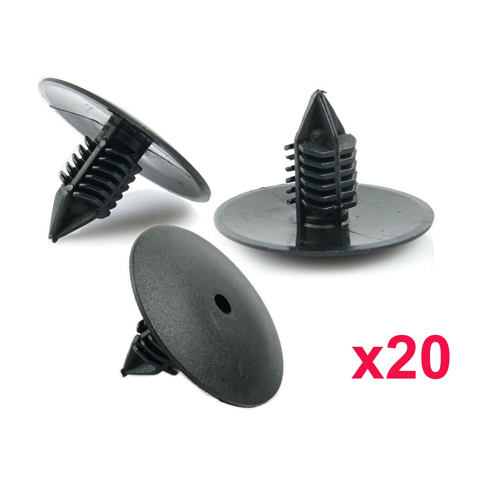 20X Wheel Arch Lining Splash Guard Trim Spruce Clips for Clio Scenic Megane