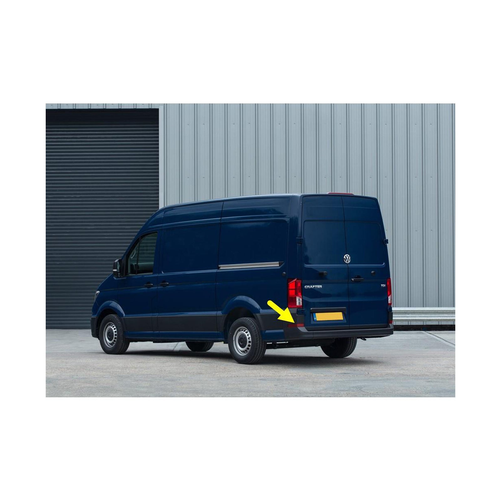 For VW Crafter 2017-On Rear Bumper Lower Reflector Red Left Side 7C0945105