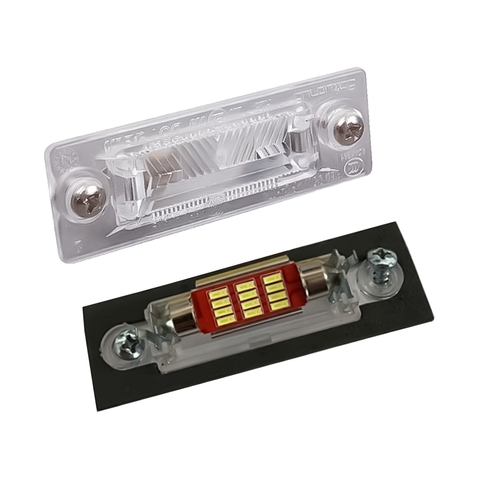 For VW Transporter T5 Caddy MK3 Golf MK5 Led Number Plate Lamp Light Bulb Holder