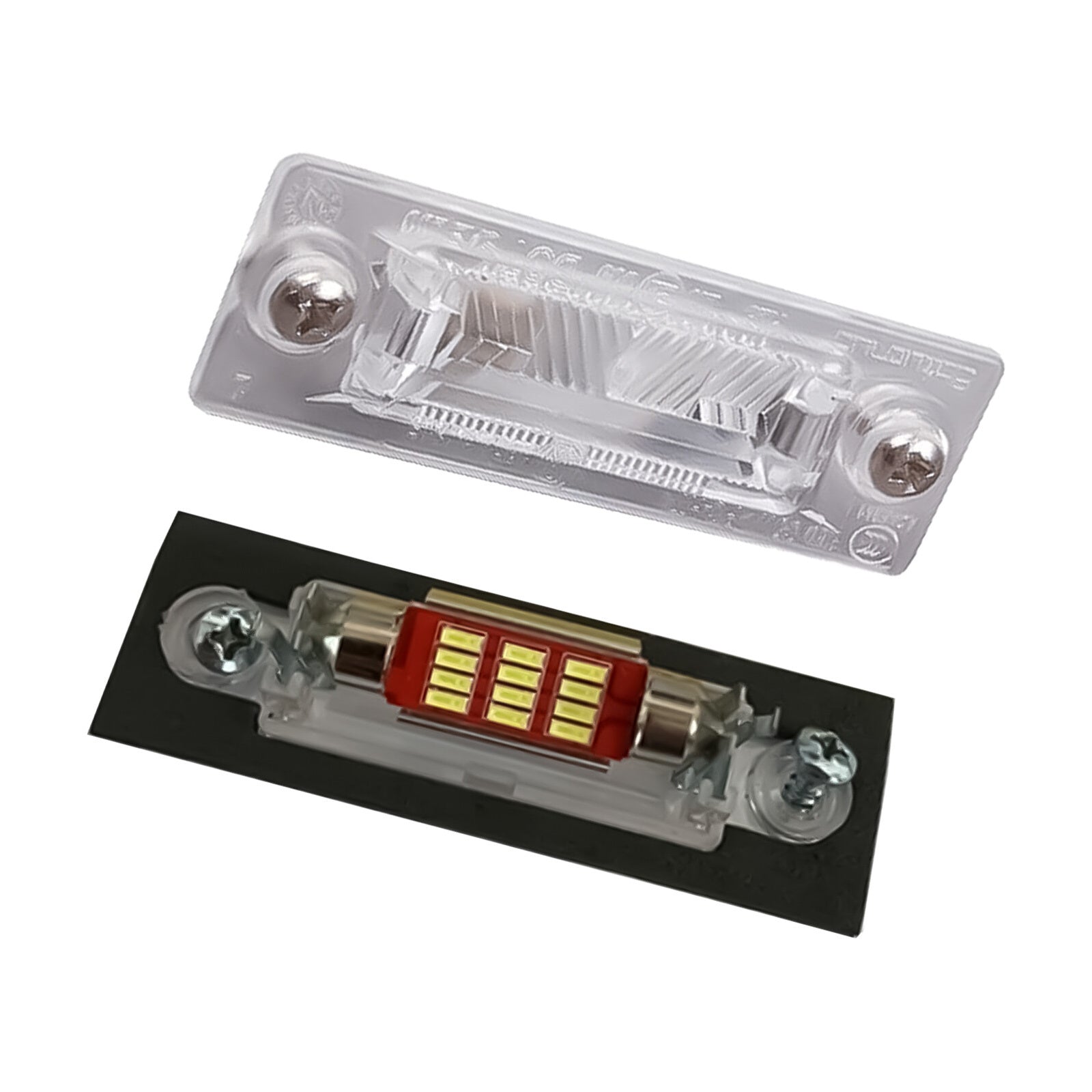 For VW Transporter T5 Caddy MK3 Golf MK5 Led Number Plate Lamp Light Bulb Holder