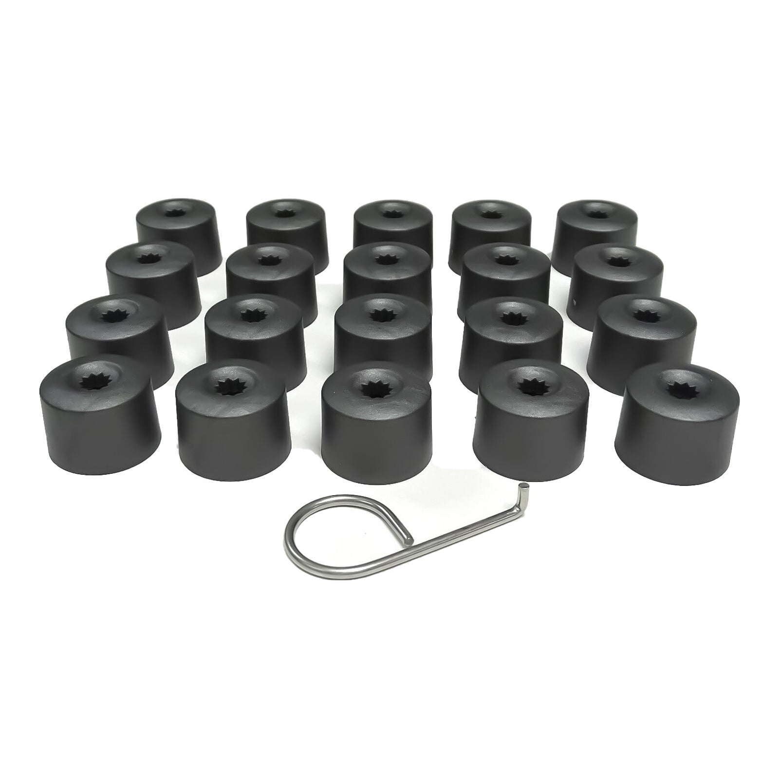 20X Wheel Screw Caps Anti-Theft Wheel Nuts Set For Seat Ibiza Altea Exeo Mii