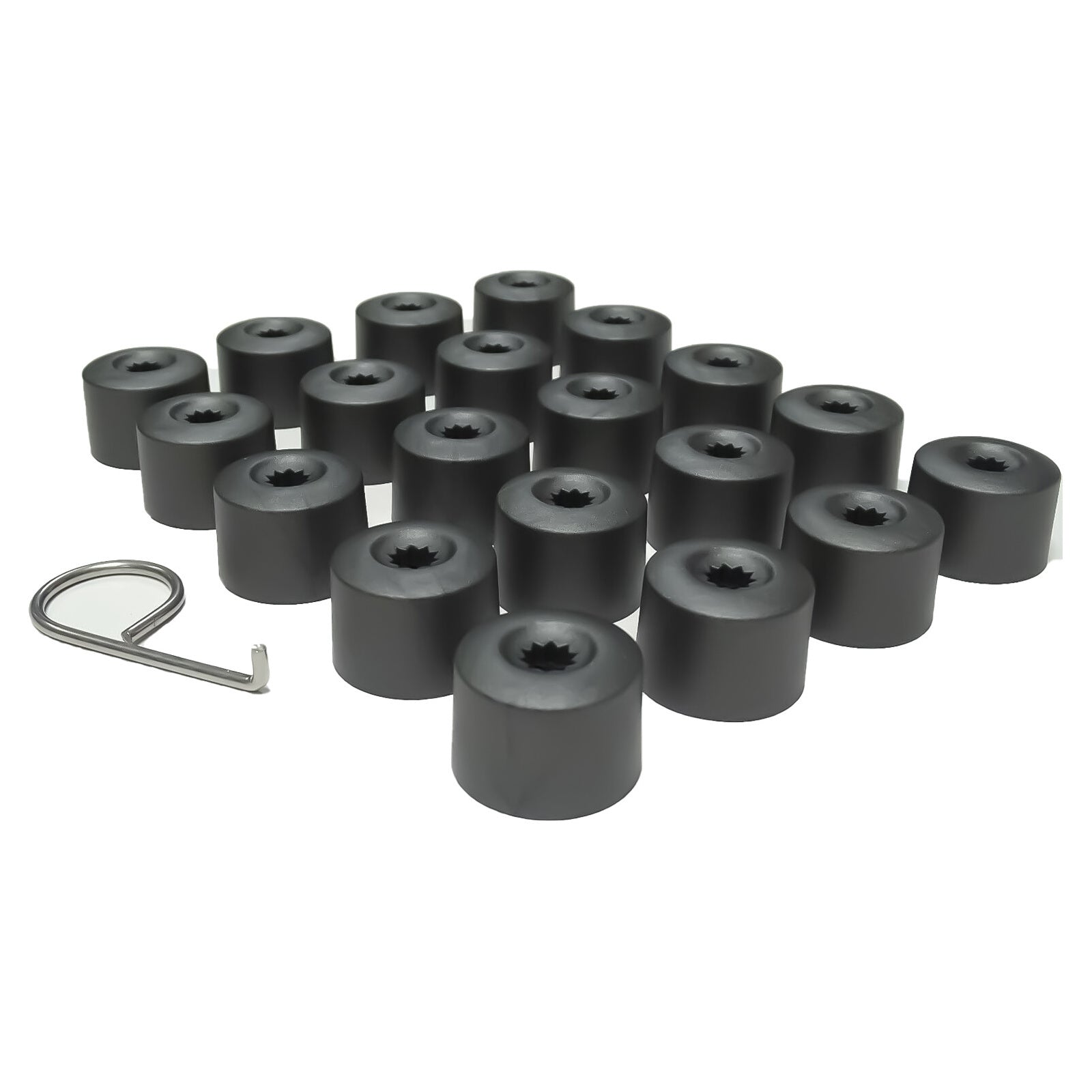 20X Wheel Screw Caps Anti-Theft Wheel Nuts Set For Seat Ibiza Altea Exeo Mii