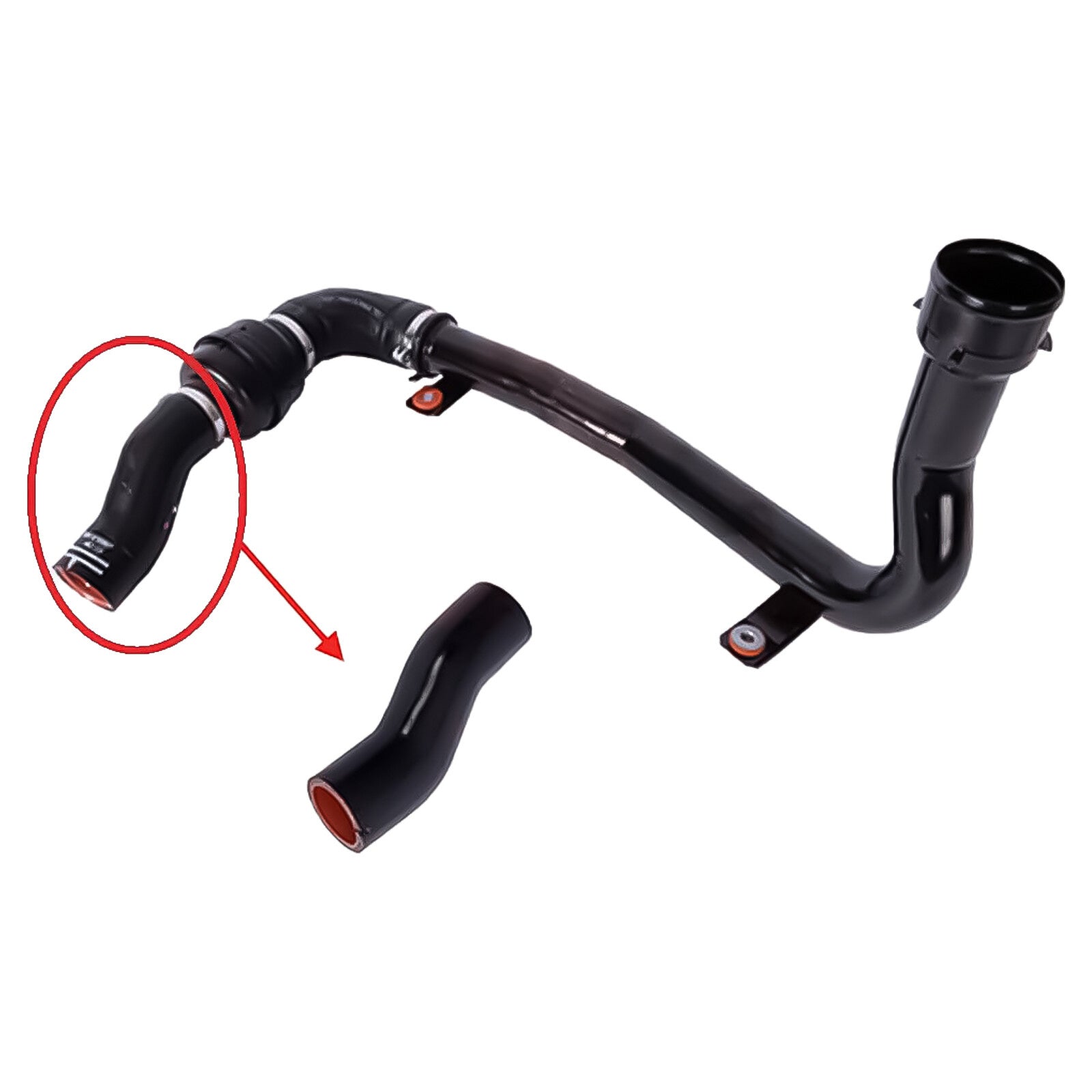 Citroen Relay Peugeot Boxer 2.0 2.2 BlueHDI Upper Turbo Hose Pipe Repair Silicon