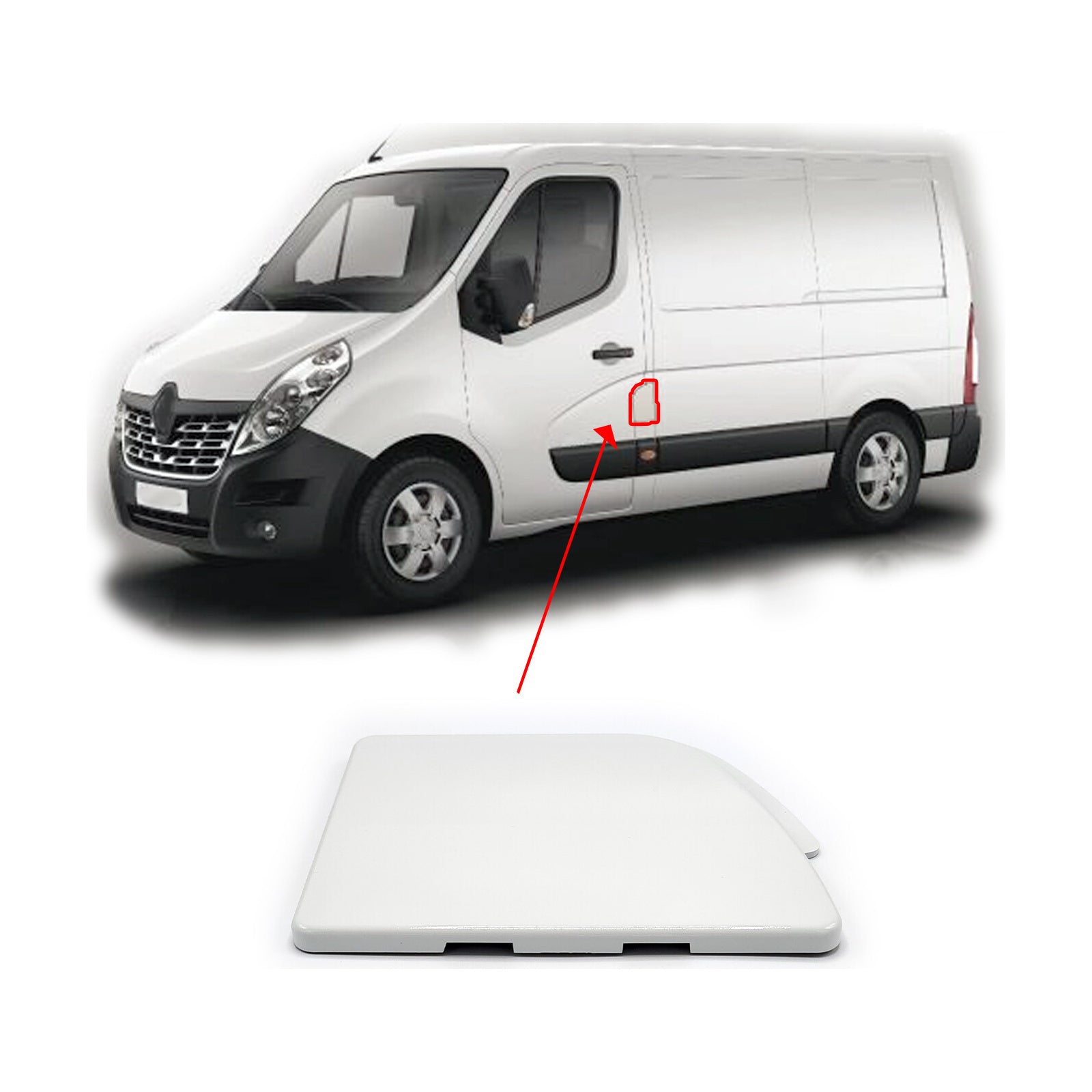 Fuel Tank Flap Cap Cover For Vauxhall Movano Renault Master 2010 On 788300019R