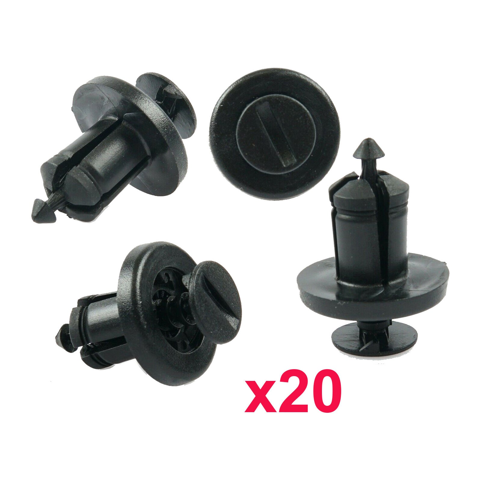 20x Renault Bumper Fastener Plastic Clips Wheel Arch Linings & Trims 7703072360