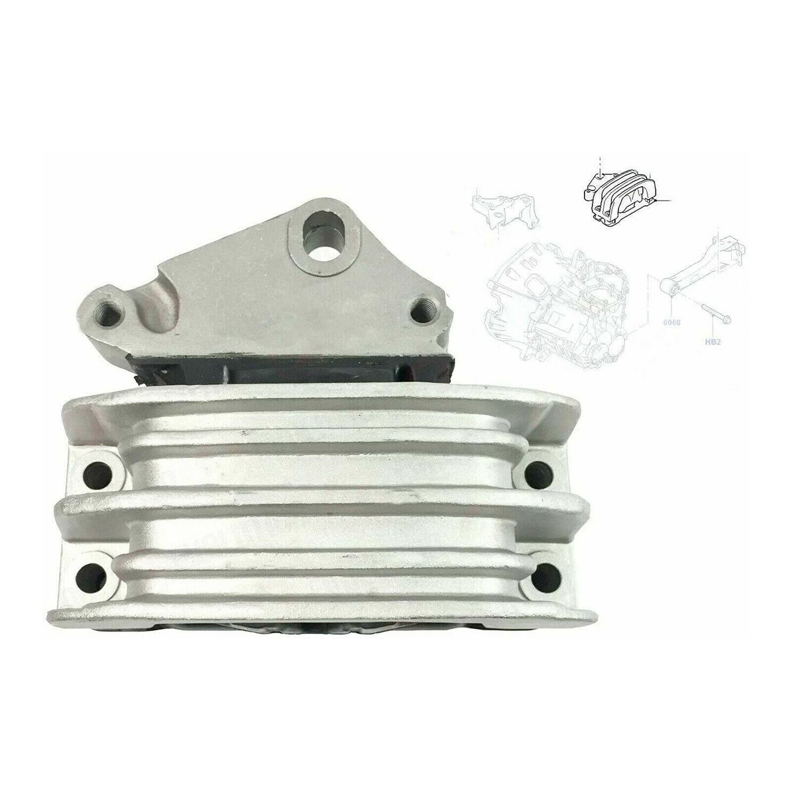 Left Gearbox Engine Mount Bracket for Ford Transit MK6 MK7 2000-2014 1494926