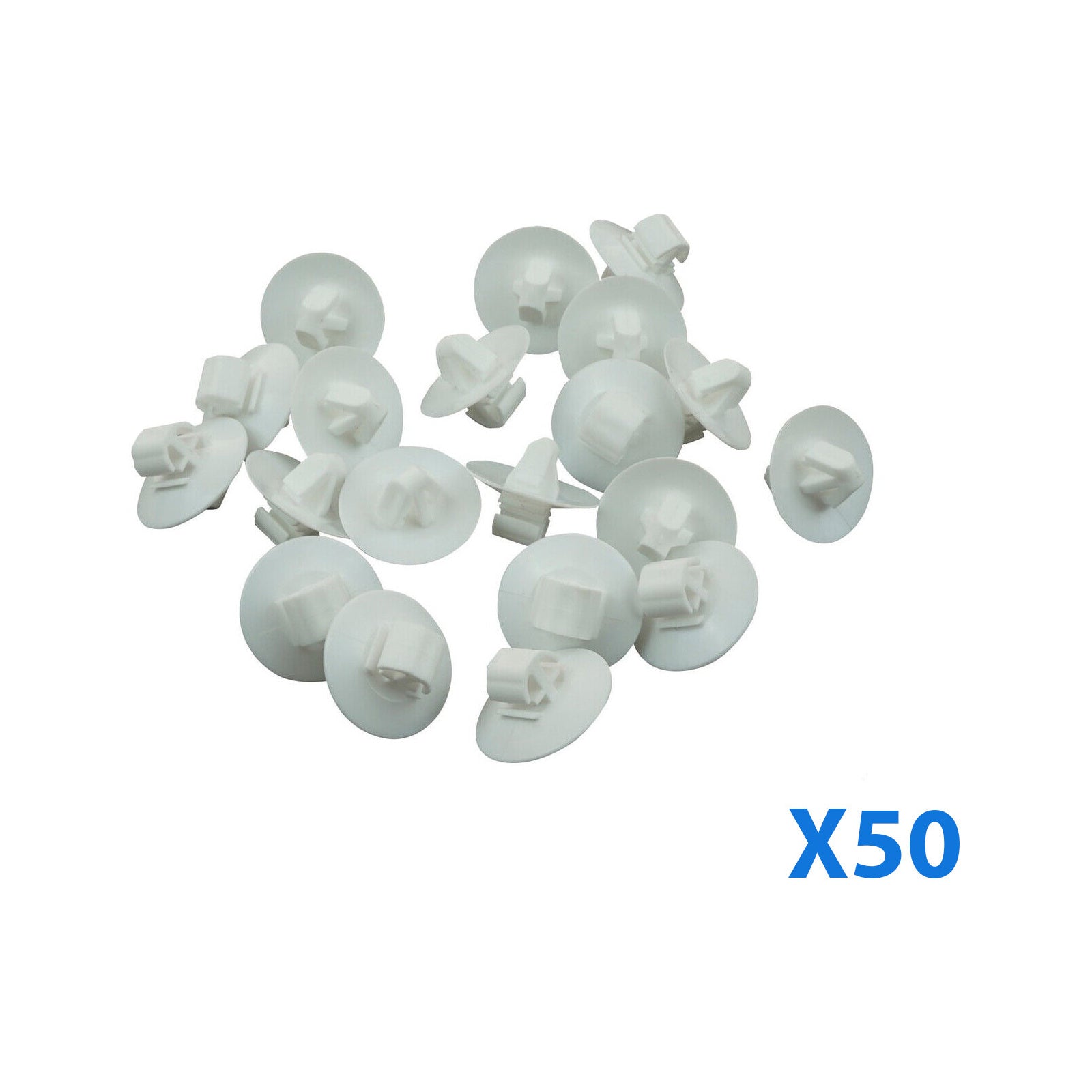 50X Side Moulding Door Trim Panel Plastic Clip for Volkswagen Crafter 2E1867289C