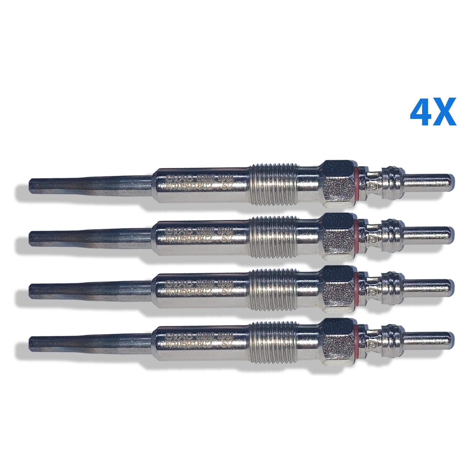 4X Heater Glow Plugs N10591602 N10591603 32017514 For Audi VW Skoda Seat