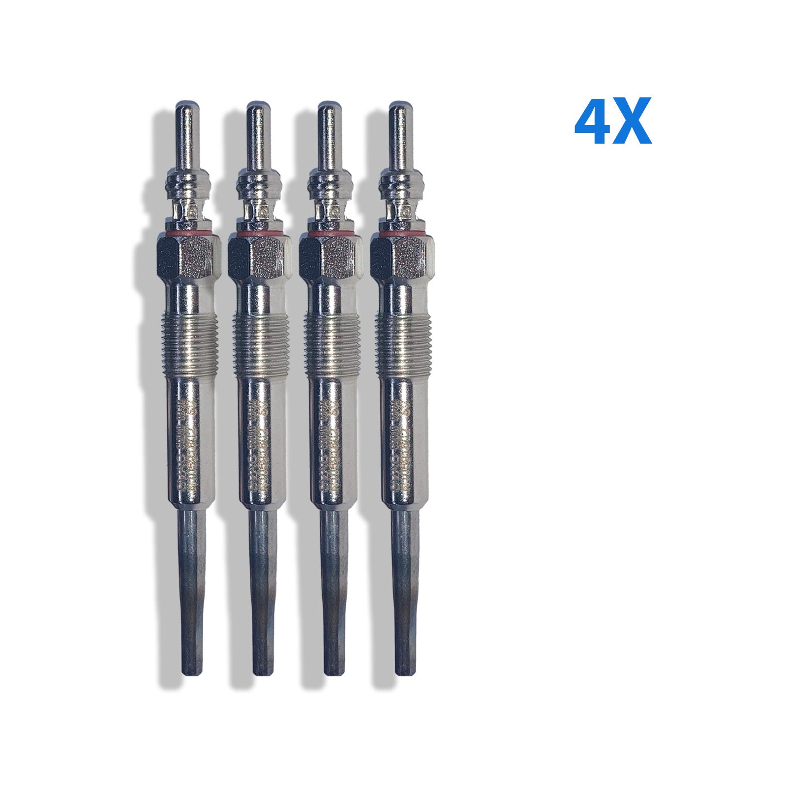 4X Heater Glow Plugs N10591602 N10591603 32017514 For Audi VW Skoda Seat