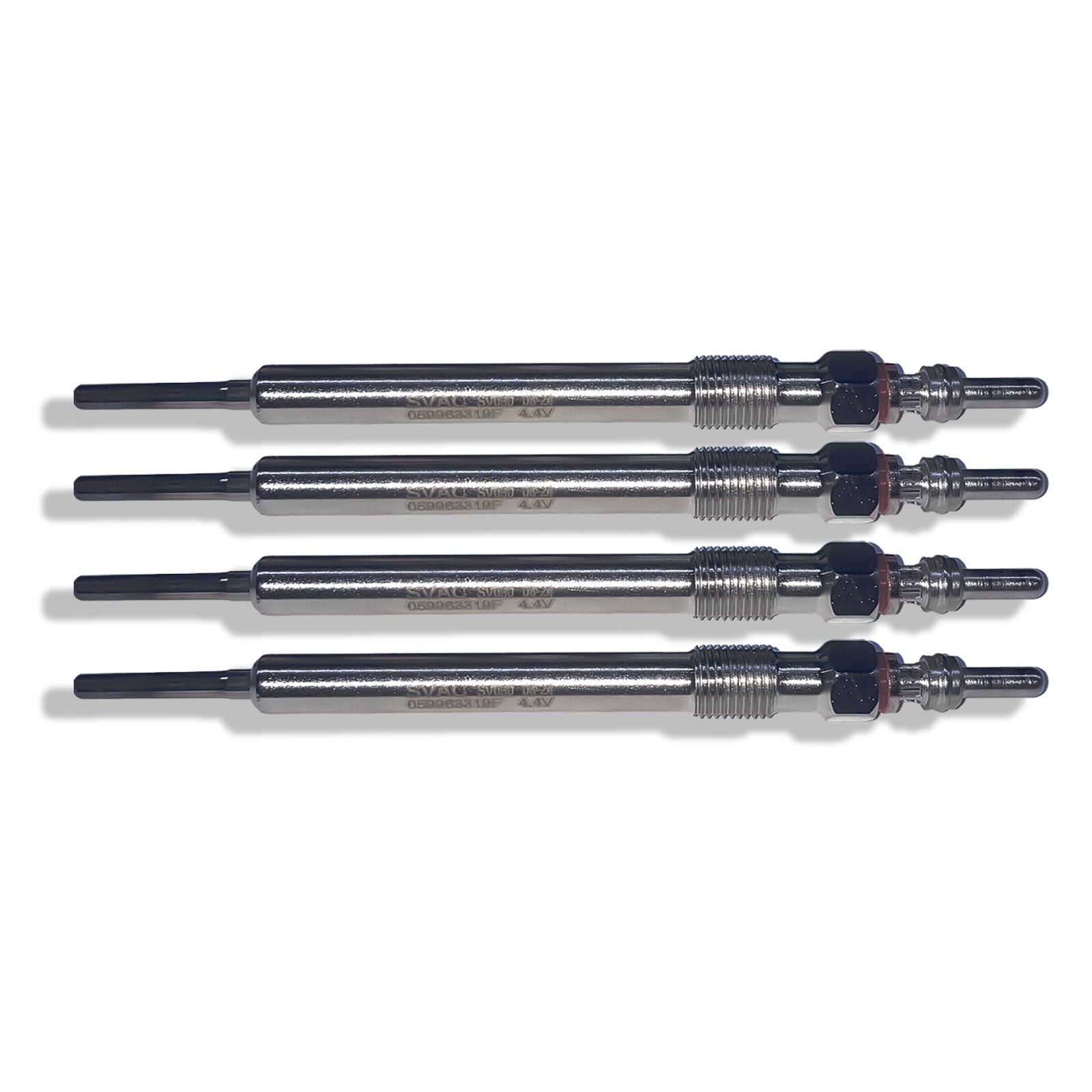 4X Glow Plugs 03L963619B 059963319AB 03L963319A 059963319F 95517032090 03L963319