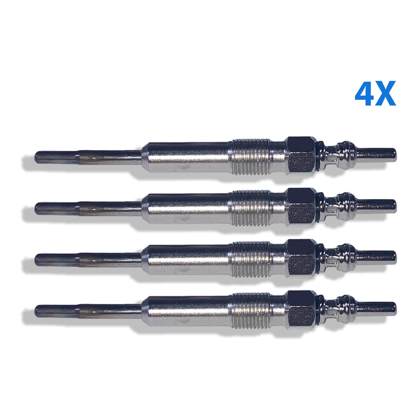 4X Glow Plugs For Audi A3 A4 B7 Seat Leon Ibiza Alhambra Cordoba Toledo III TDI
