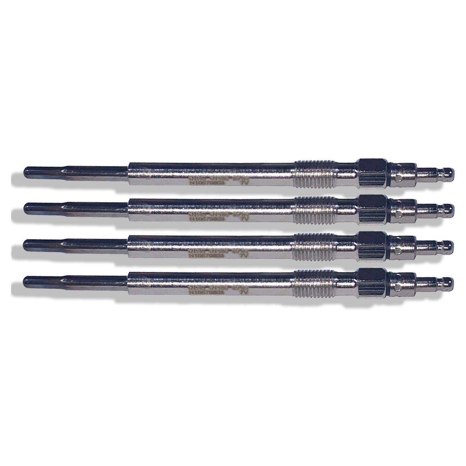 4X Heater Glow Plugs For Audi A3 A4 A6 Seat Leon Altea Toledo 2.0 TDI N10579803