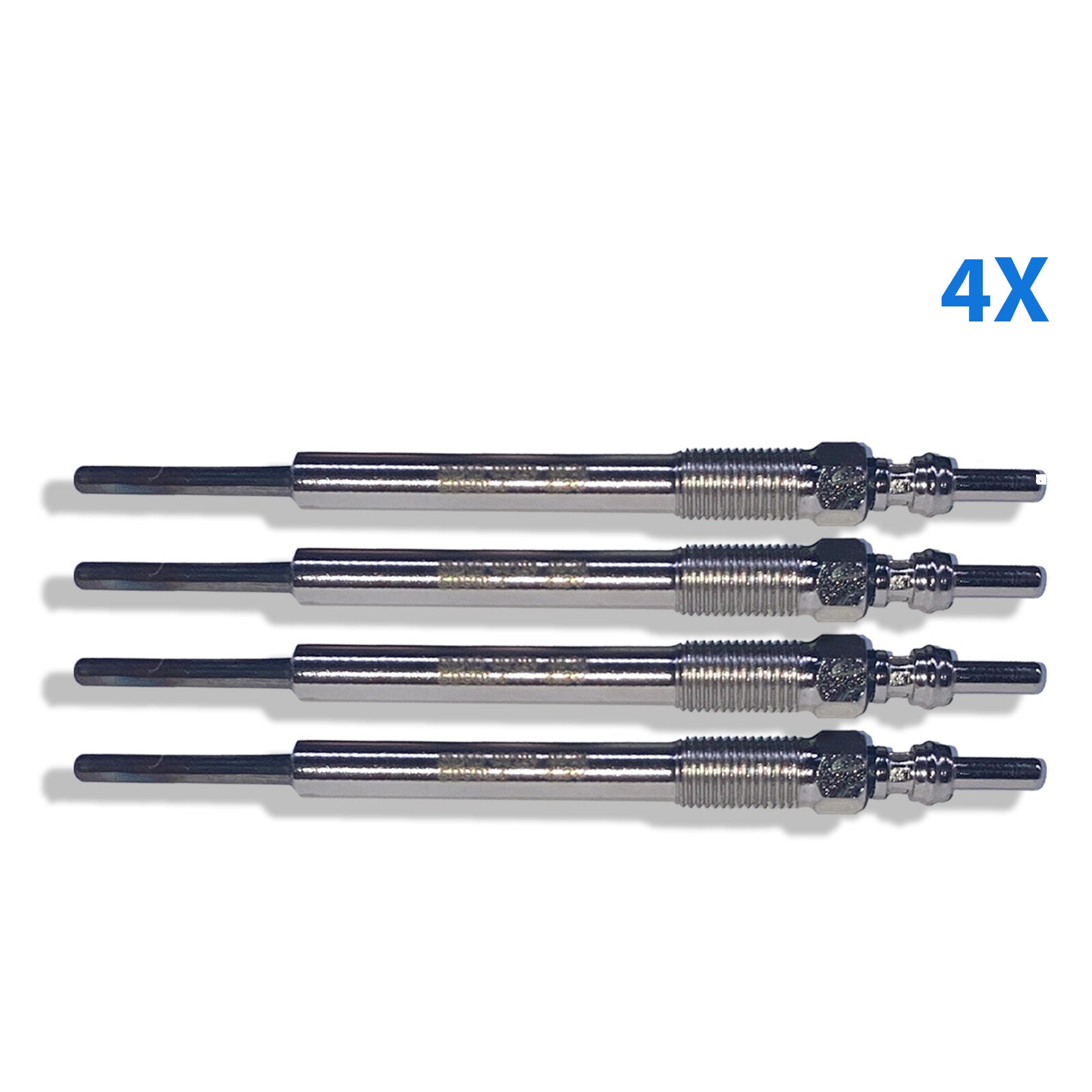 4X Glow Plugs For Fiat Doblo Fiorino 500 Idea Pratico Linea Punto Panda Qubo D