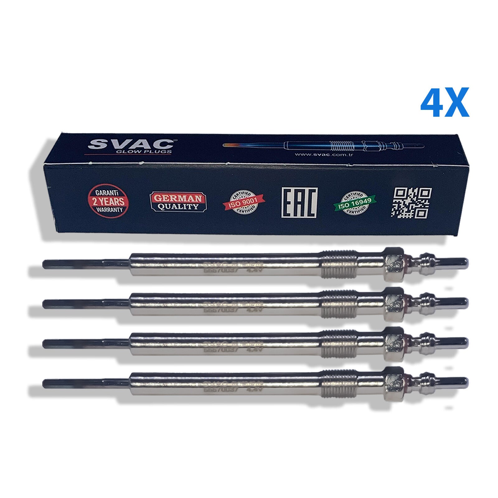 4X Heater Glow Plugs For Vauxhall Opel Astra J K Insignia A B 1.6 D 55570037