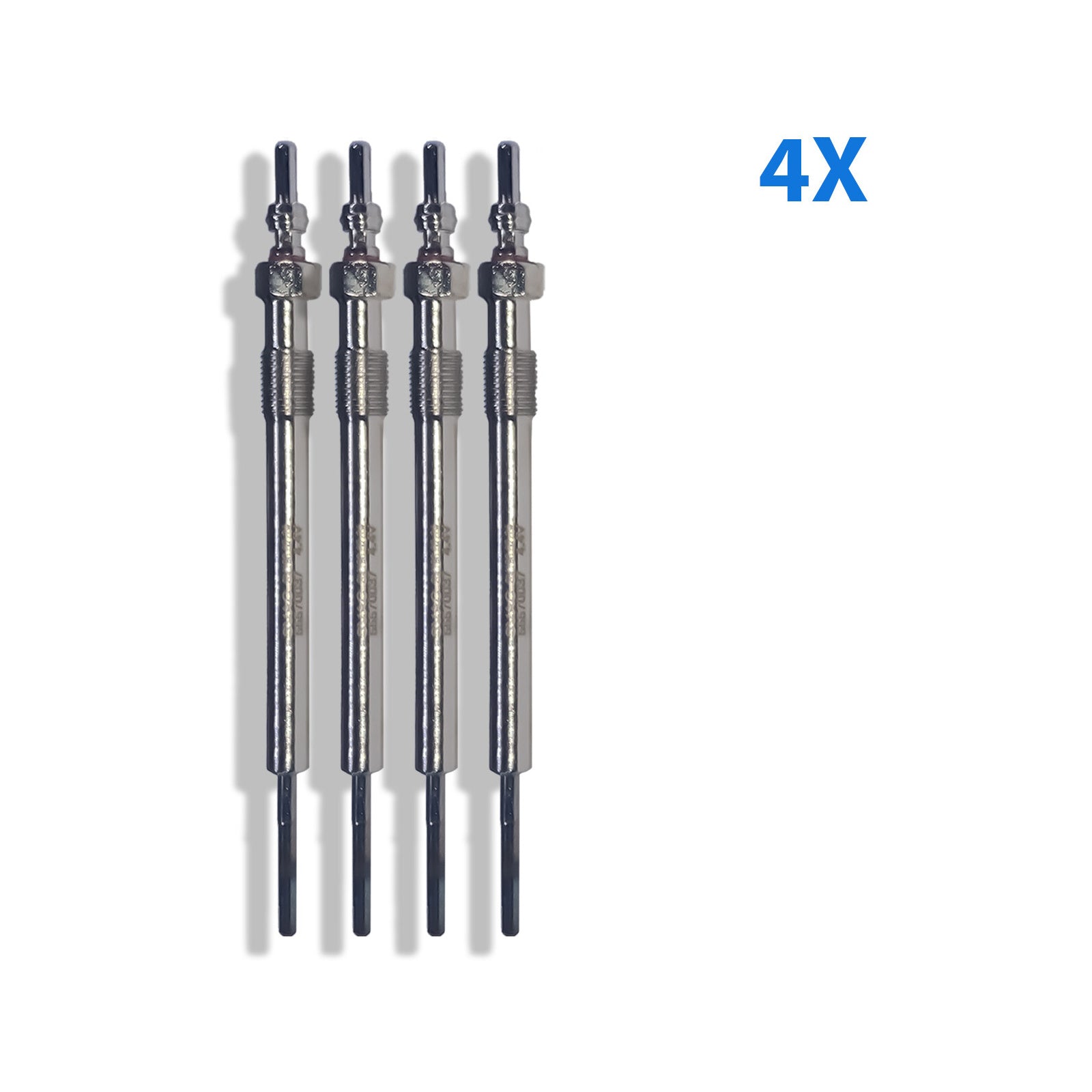 4X Heater Glow Plugs For Vauxhall Opel Meriva B Mokka Zafira 55570037 1214098