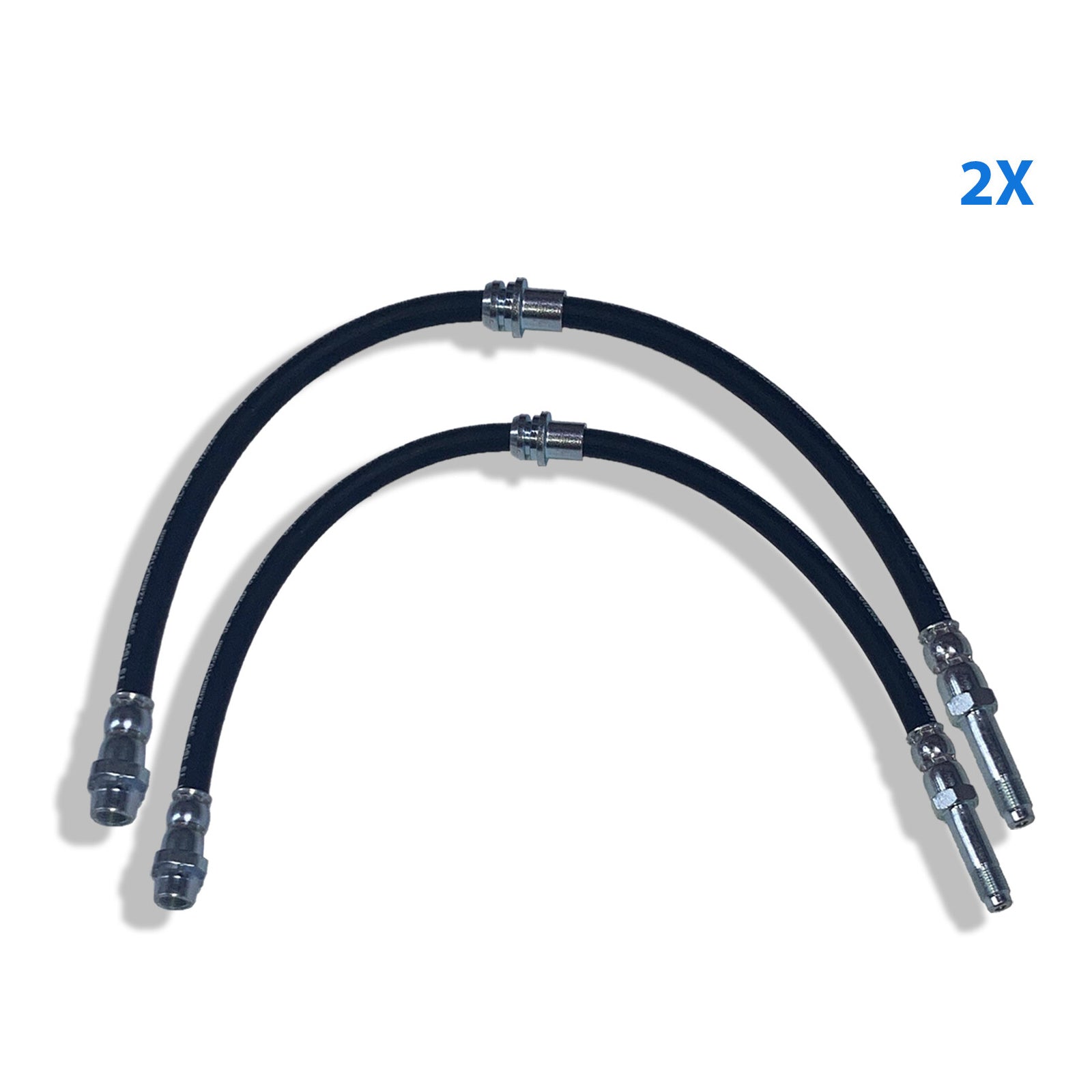 2X Rear Brake Hose For Bmw 3 Series E46 Coupe Cabrio Compact Touring 34301165174