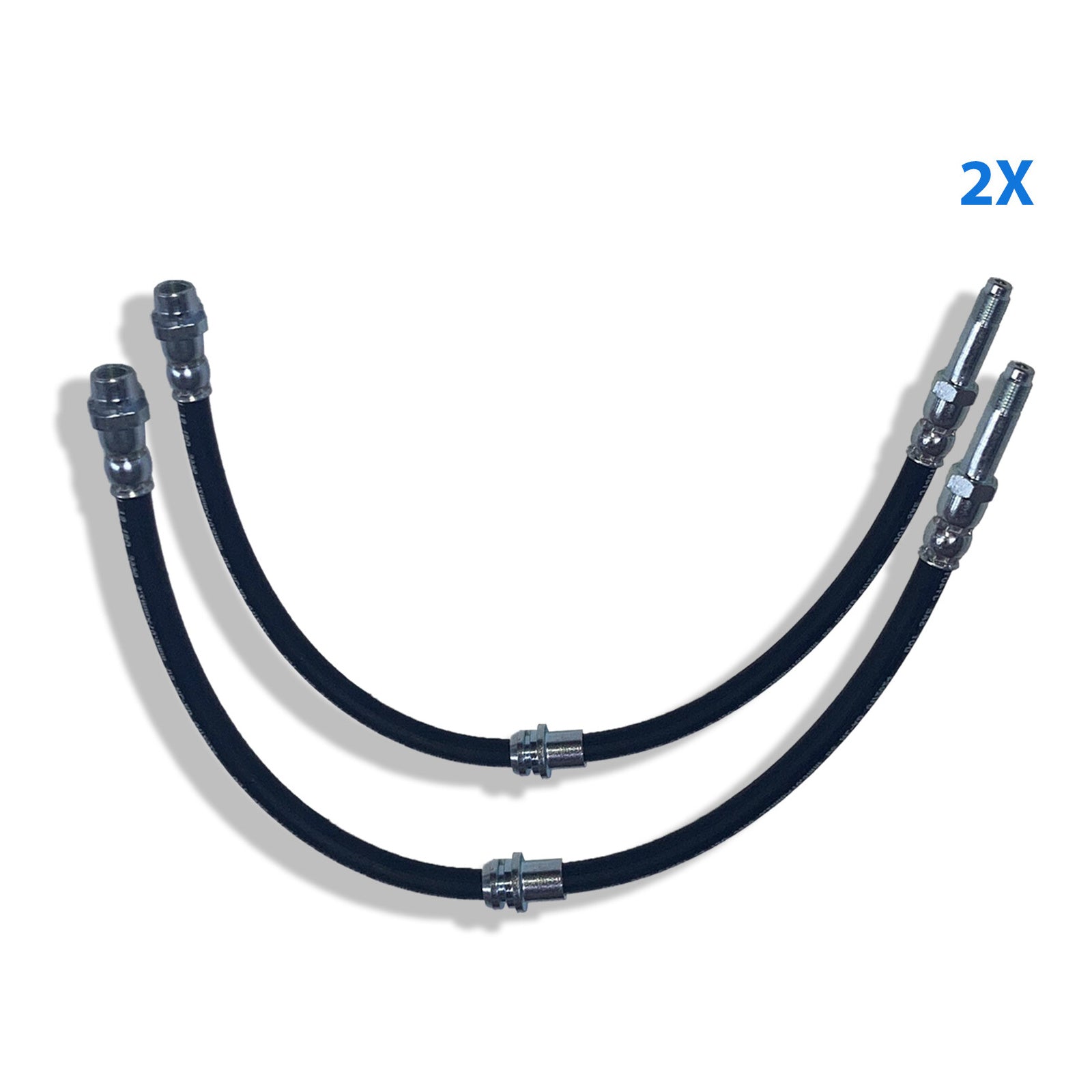 2X Rear Brake Hose For BMW 3 Series E46 Coupe Cabrio Compact Touring 34301165174