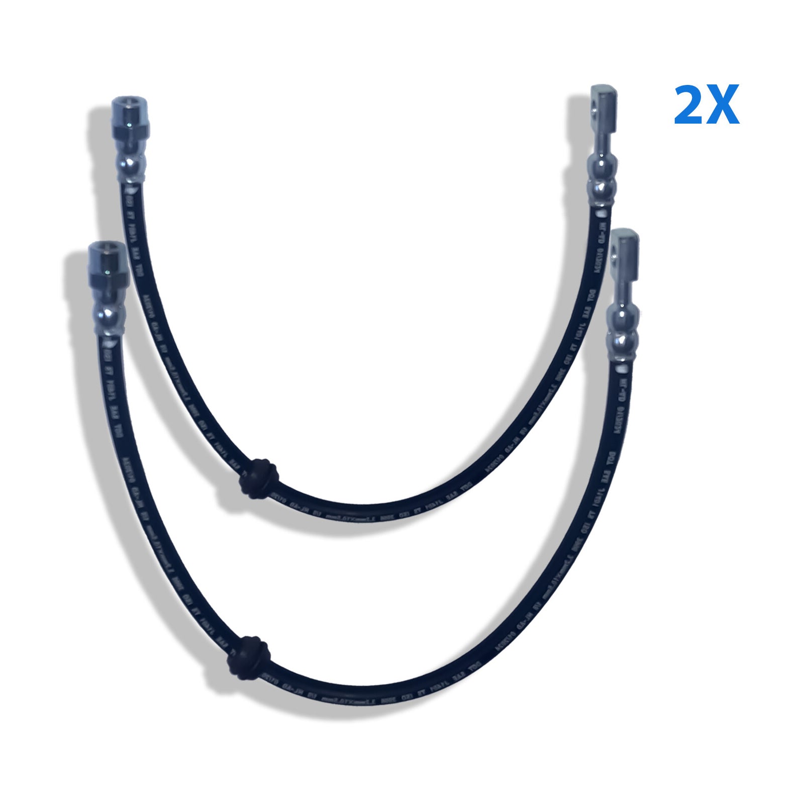 2X Front Brake Hose Pipe For Mini Cooper S One R50 R52 R53 34106779817