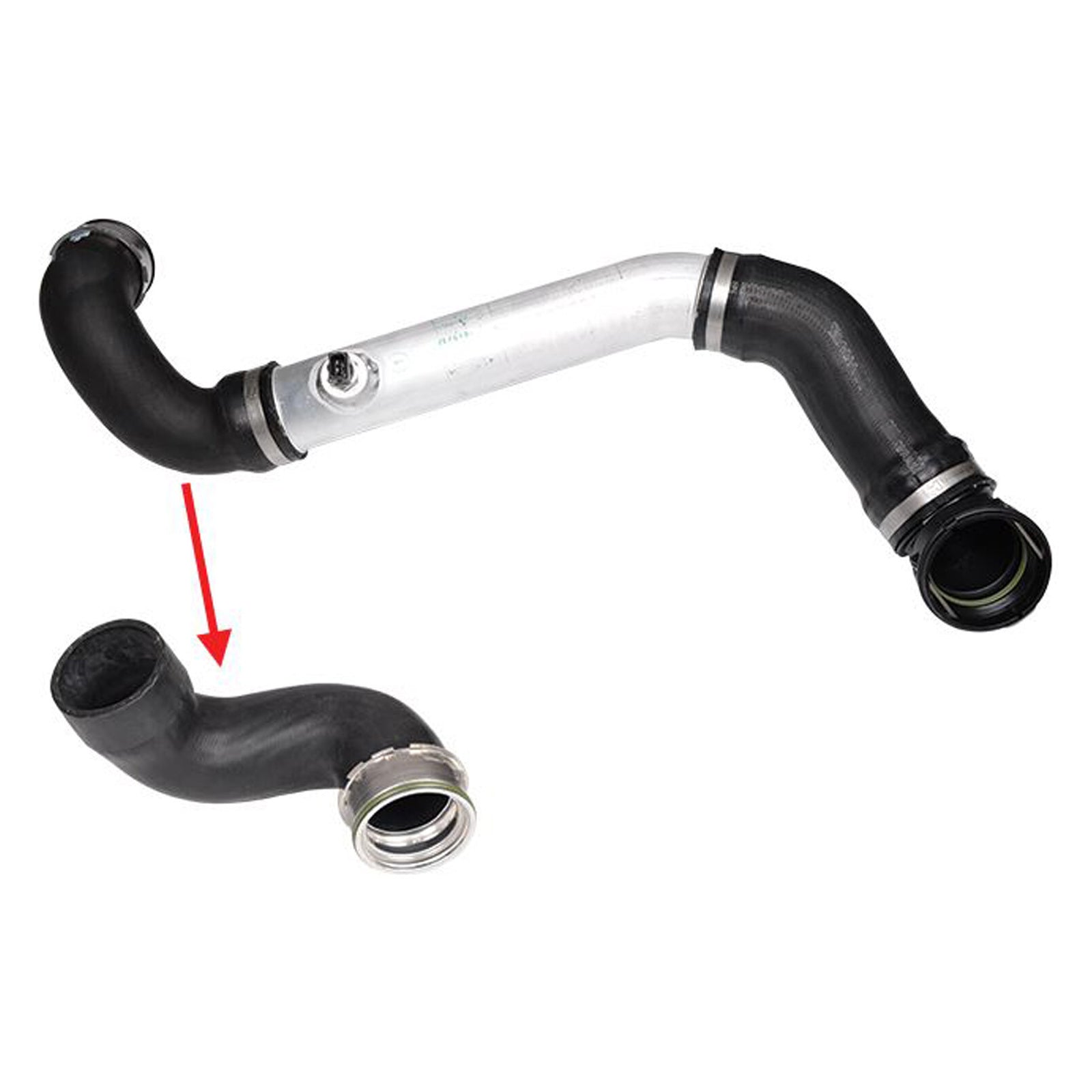 Intercooler Turbo Hose Pipe For Bmw X3 E83 2.0 Diesel 11613450222 11613401557