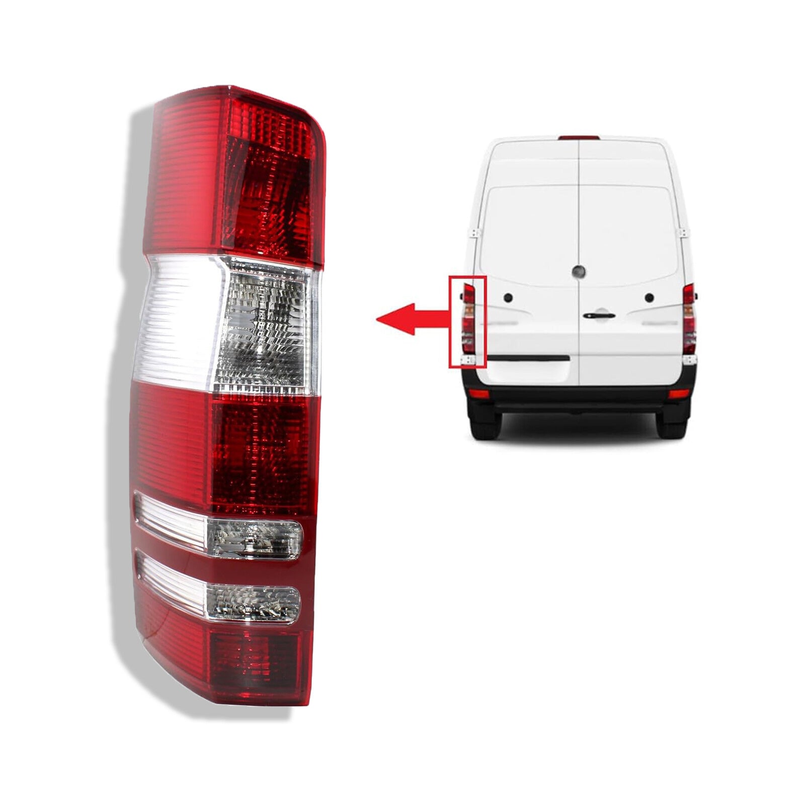 Rear Left Tail Light A9068200164 9068200164 9068200164A For Sprinter 2006 2018