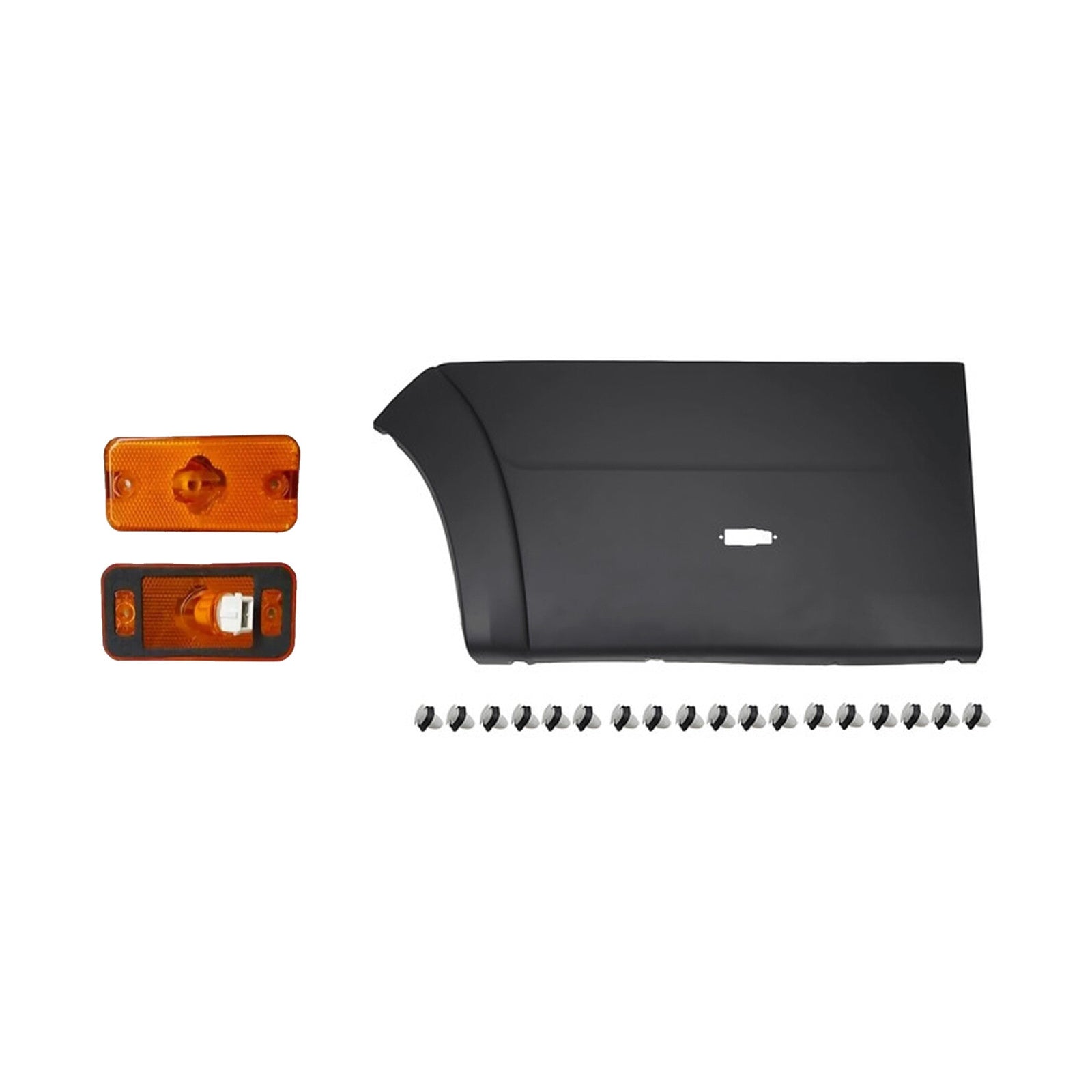 Rear Left Moulding Trim Quarter Panel & Indicator Lamp For Ducato Relay Boxer