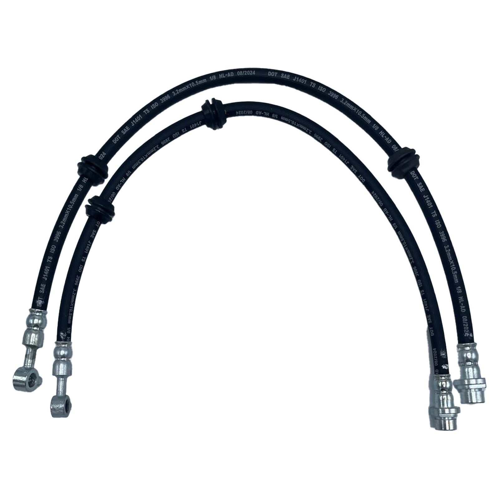 Rear Left and Right Brake Hose For Range Rover Evoque L538 11 19 Lr072025 Lr072026